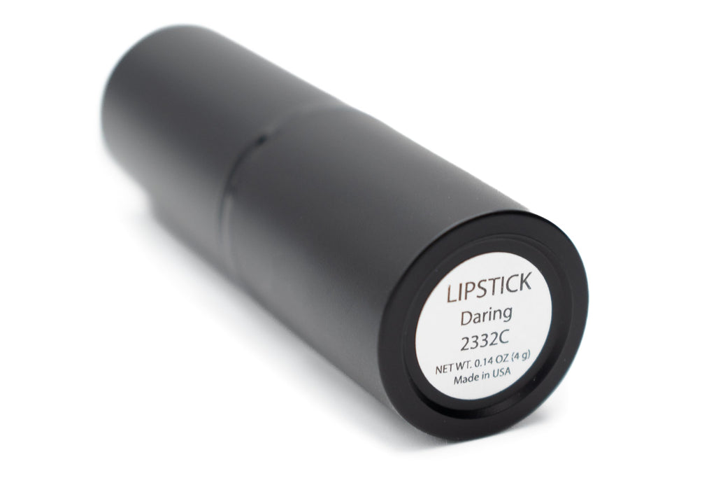Pure Ziva Daring Deep Red Lipstick — Moisturizing, Paraben Free, Cruelty Free