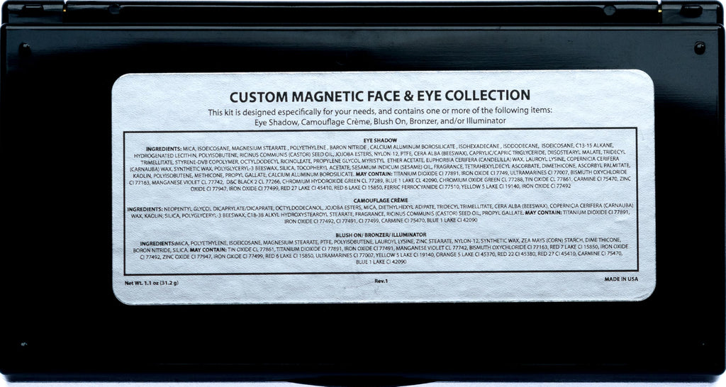 Pure Ziva Vegan Eyeshadow Trio: Off White, Lavender & Deep Purple | Cruelty-Free, USA-Made