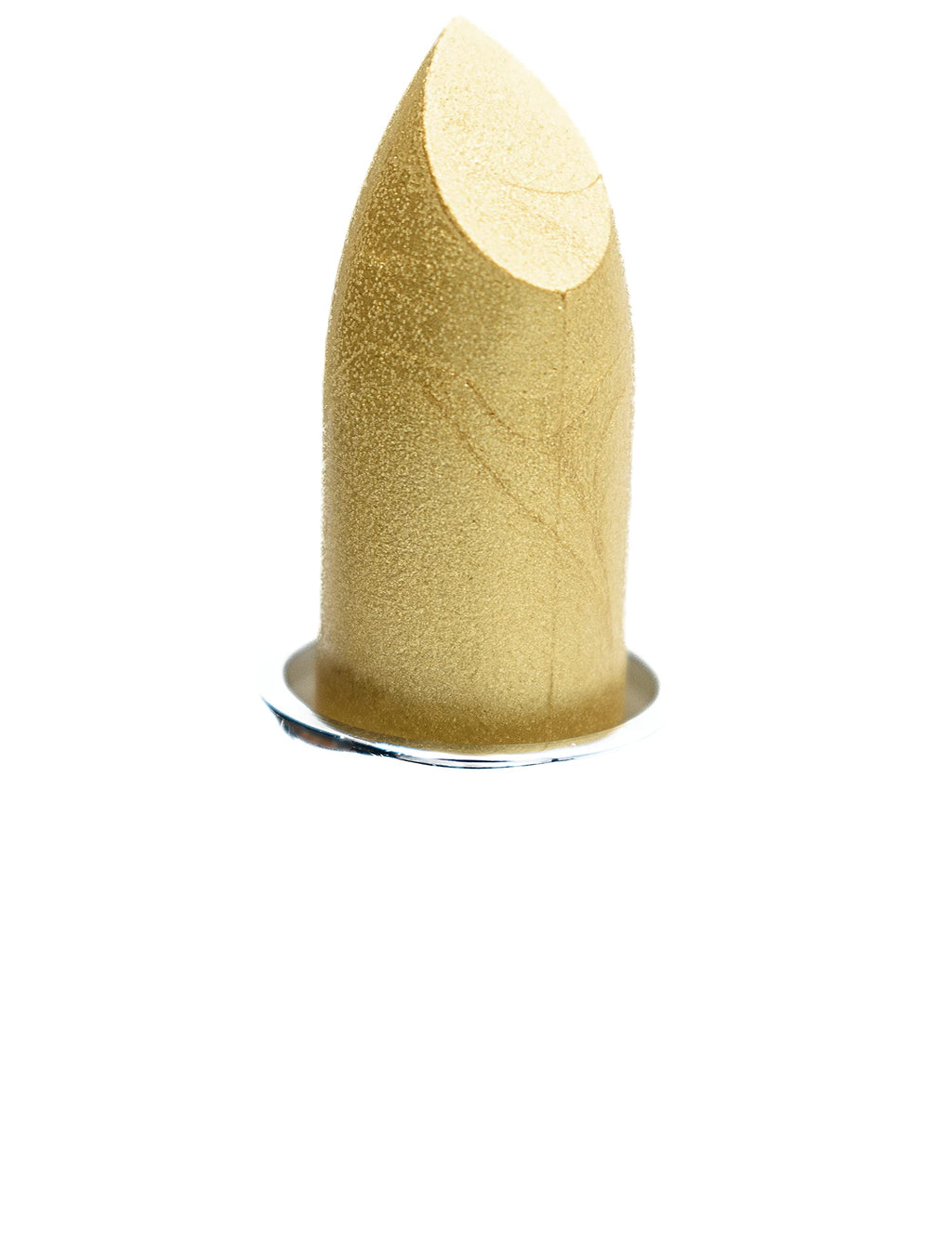 Pure Ziva Glimmer Gold Lipstick – Creamy, Metallic Gold, Paraben Free & Cruelty Free
