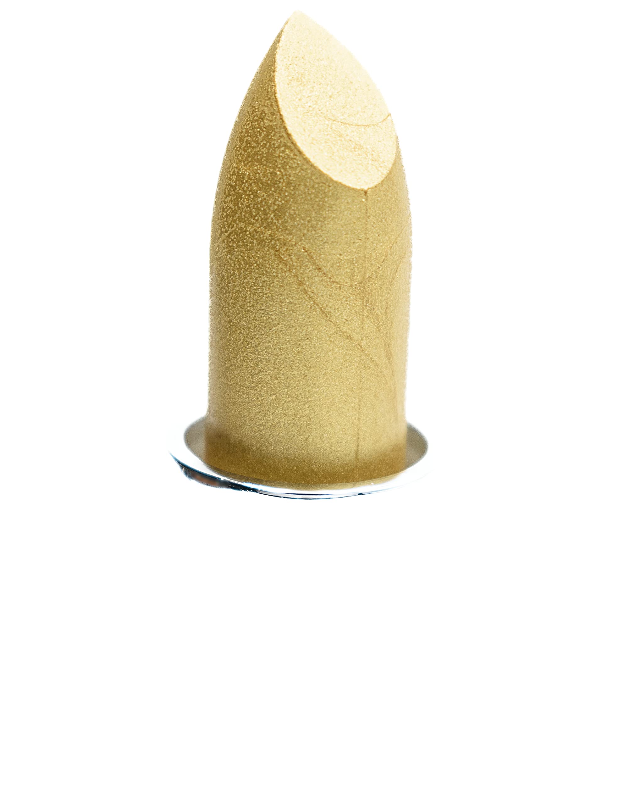 Pure Ziva Glimmer Gold Lipstick – Creamy, Metallic Gold, Paraben Free & Cruelty Free