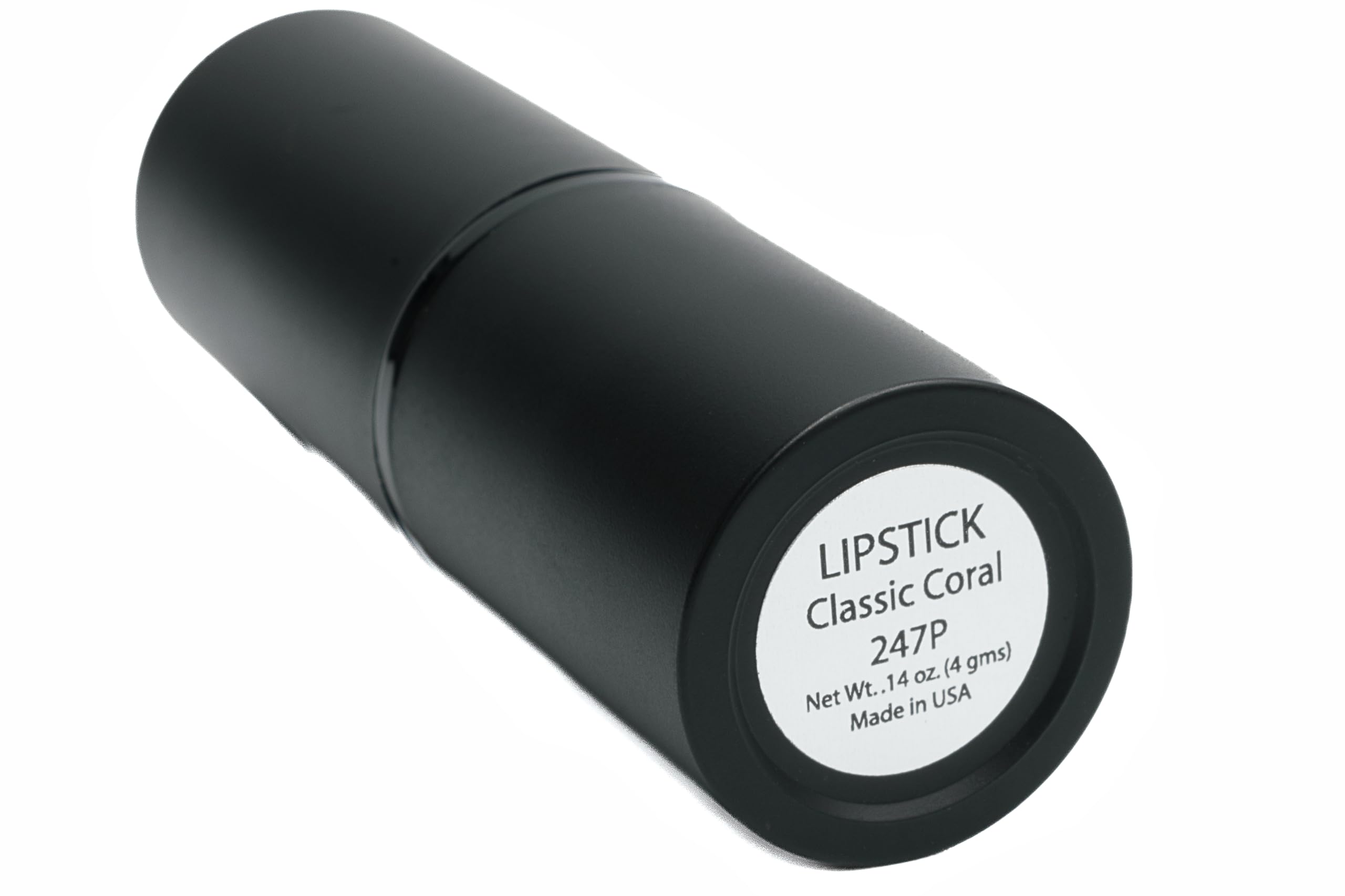 Pure Ziva Classic Lipstick – Coral Red Orange Pink, Moisturizing, Paraben Free, Cruelty-Free