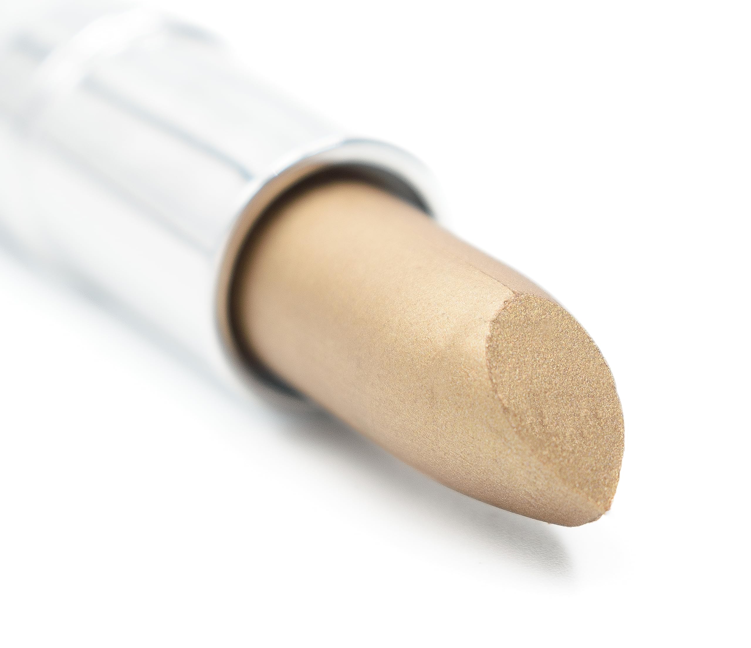 Pure Ziva Mirage Yellow Gold Shimmer Lipstick – Moisturizing, Paraben-Free, Cruelty-Free, USA Made