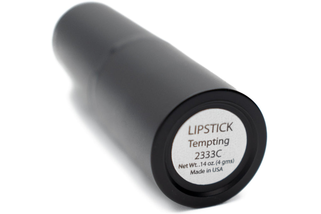 Pure Ziva Tempting Deep Dark Red Lipstick – Moisturizing, Paraben-Free, Cruelty-Free, Made in USA