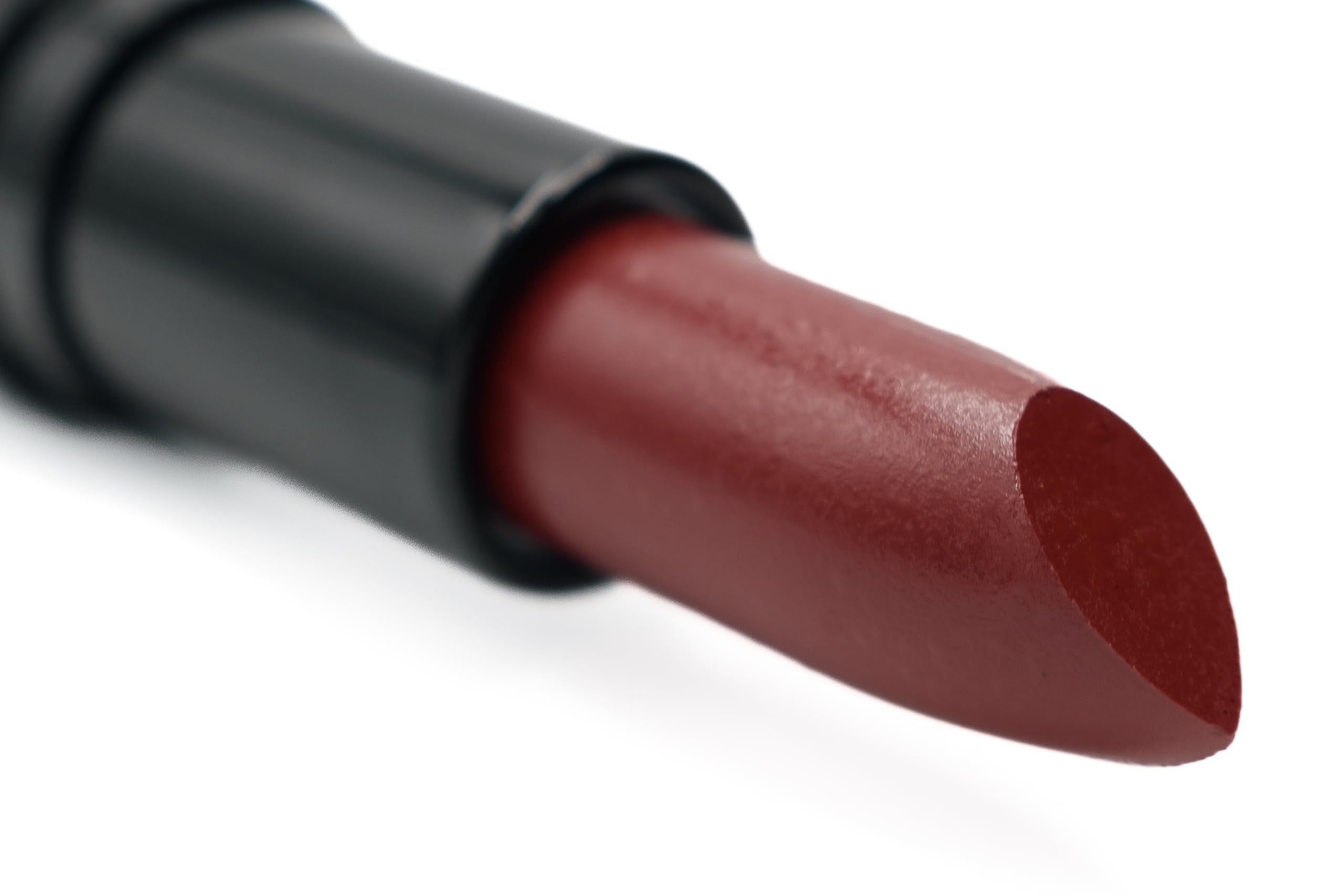 Pure Ziva Tempting Deep Dark Red Lipstick – Moisturizing, Paraben-Free, Cruelty-Free, Made in USA