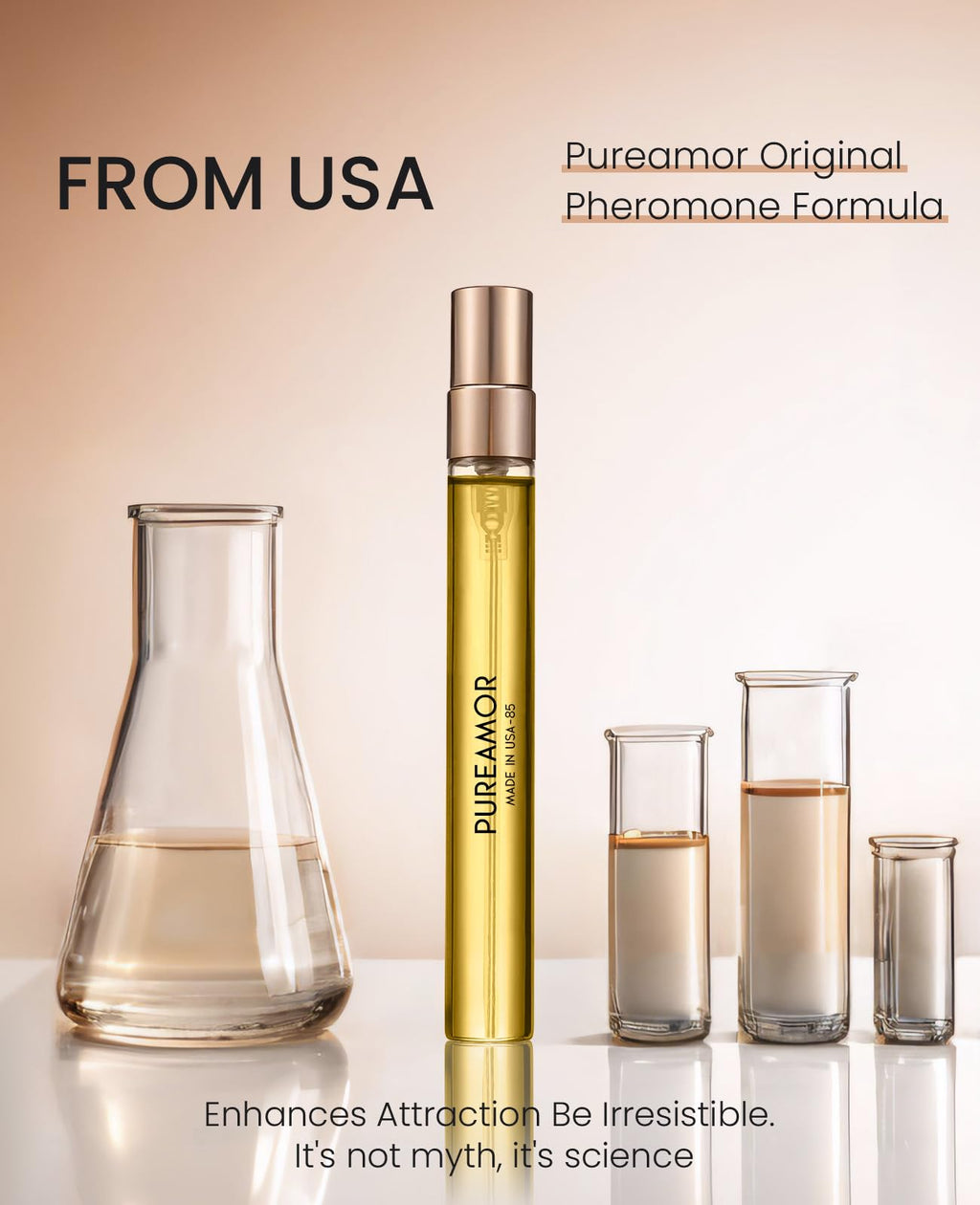 PUREAMOR Cherry Blossom Perfume Oil for Women – Eau de Parfum