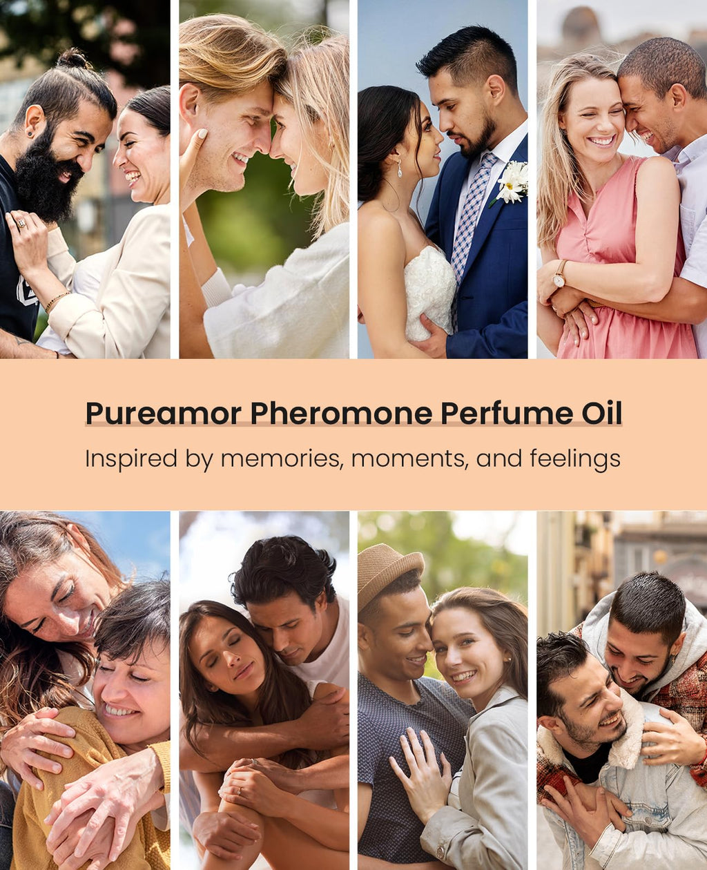 PUREAMOR Cherry Blossom Perfume Oil for Women – Eau de Parfum