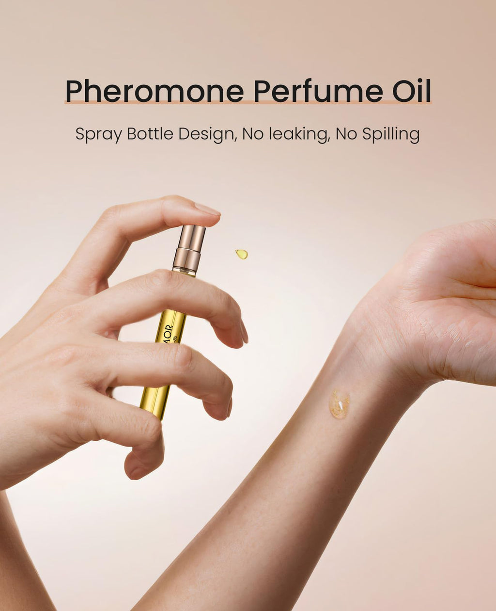 PUREAMOR Cherry Blossom Perfume Oil for Women – Eau de Parfum