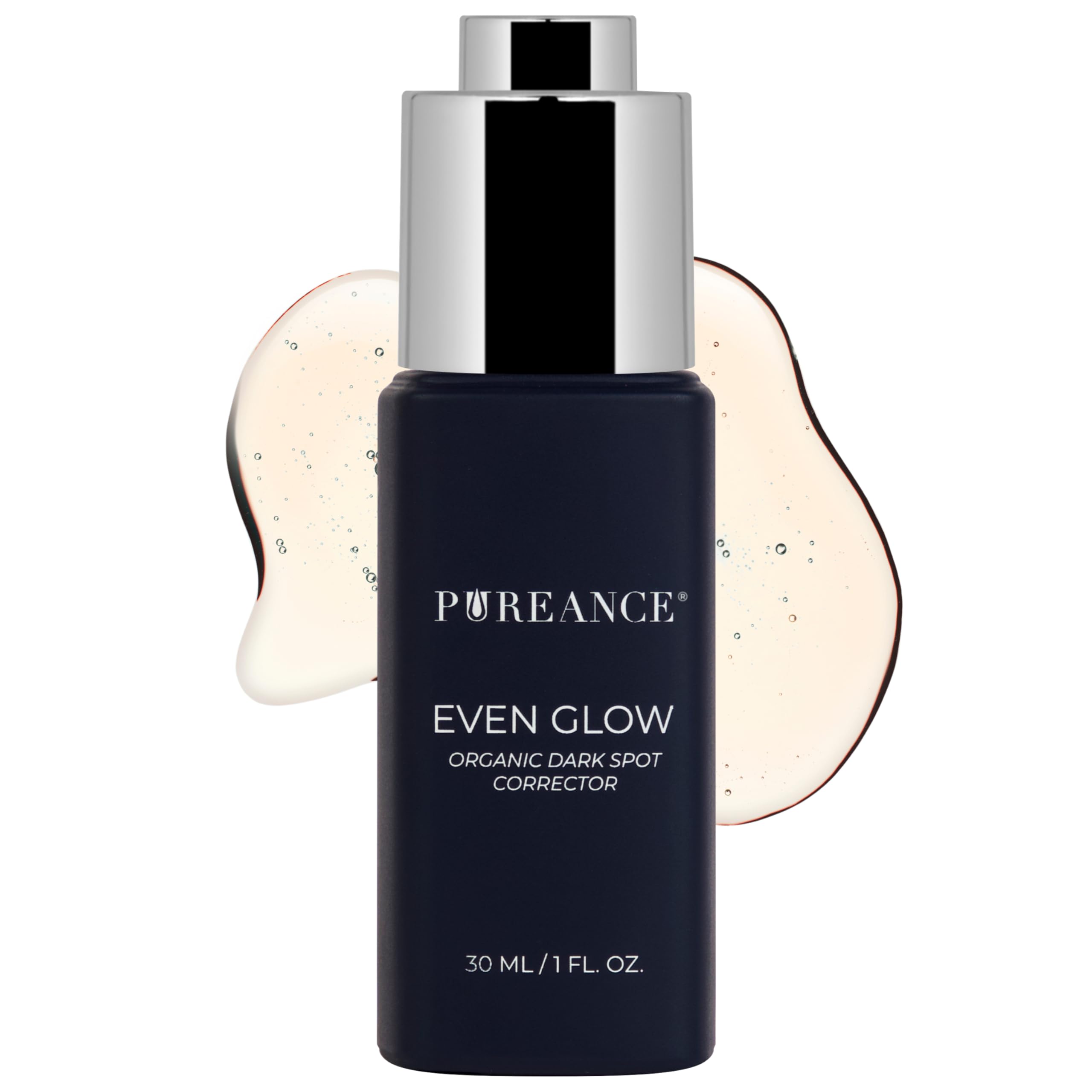 Even Glow by PUREANCE – Organic Vitamin C Serum for Dark Spots on Face & Body