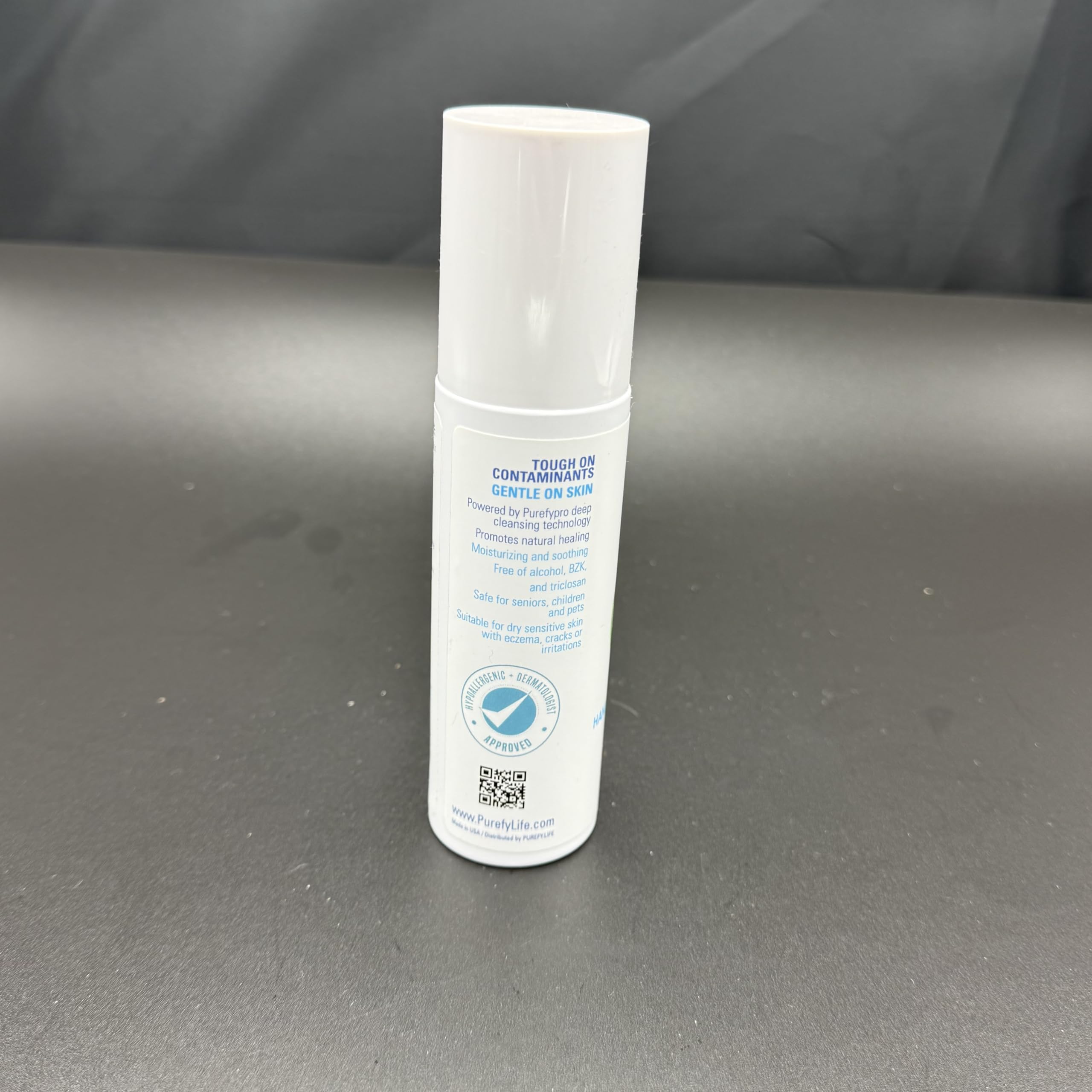 PUREFY Hand and Skin Cleanser (4oz, 2pk) – Hypoallergenic, Antimicrobial Hypochlorous Technology