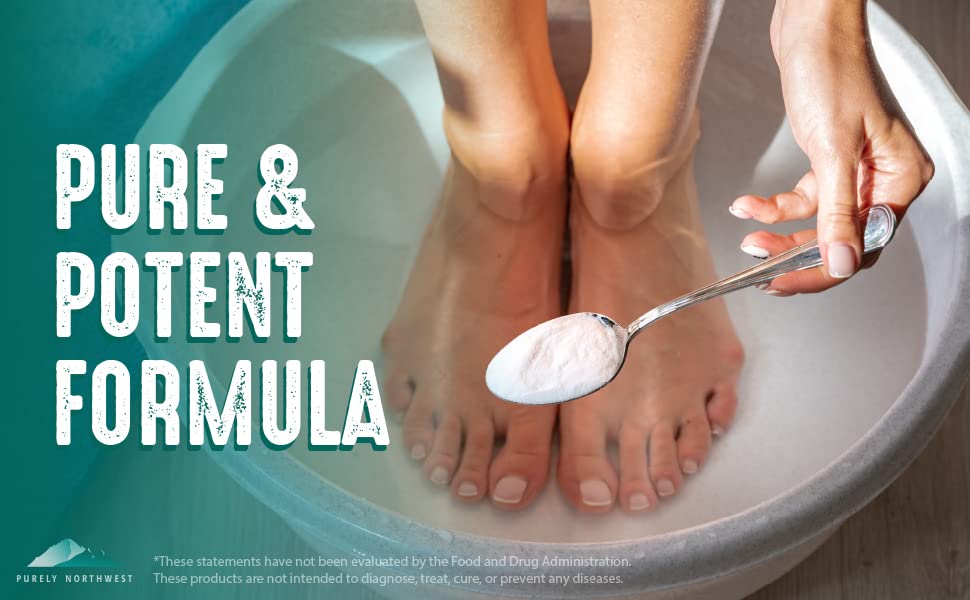 Purely Northwest 3 Lbs Tea Tree & Peppermint Foot Soak – MSM & Epsom Salt
