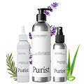 Purist Dandruff Care Trio – Mask, Shampoo & Relief Spray for Scalp Health