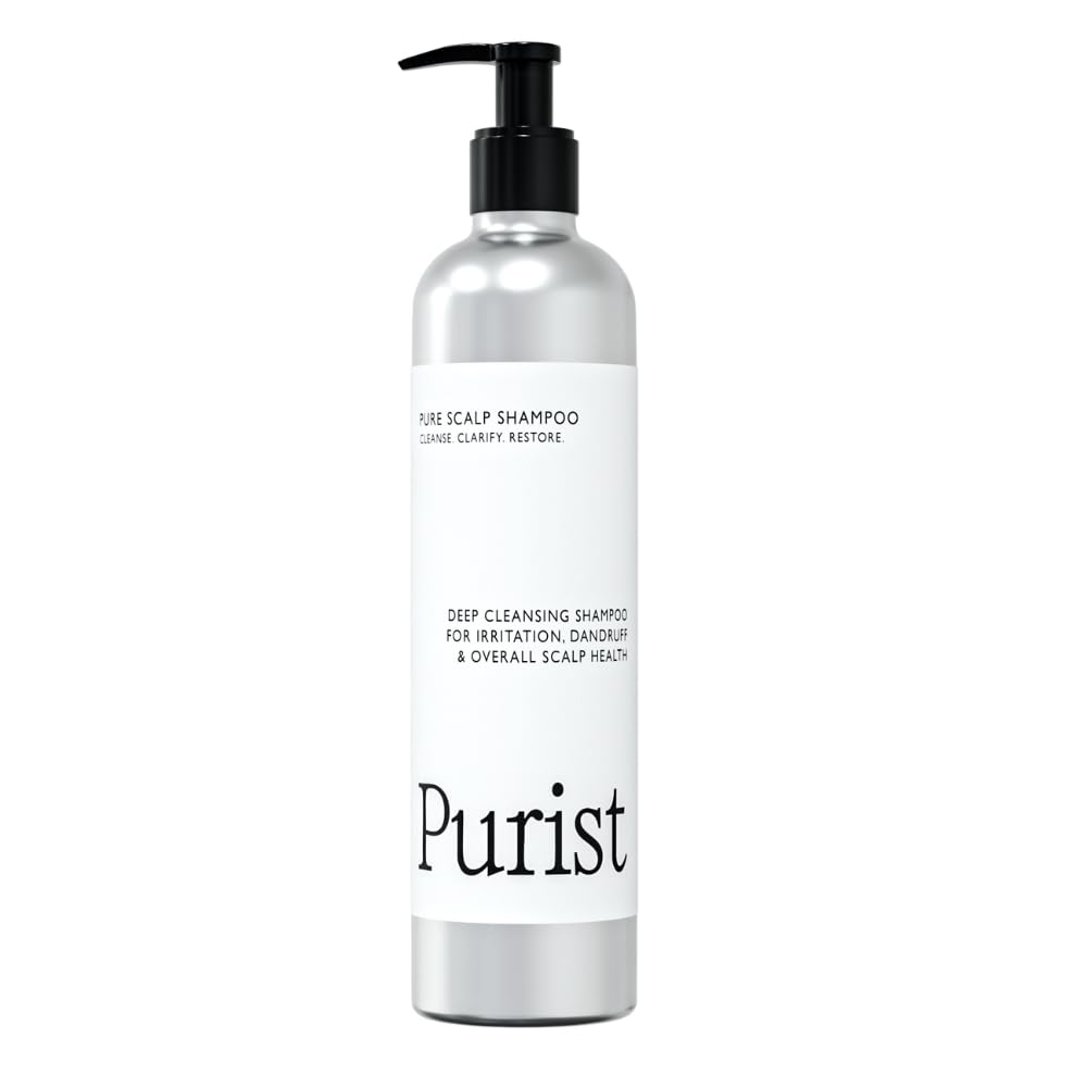 Purist Natural Shampoo for Dry Scalp – Aloe Vera, Vitamins, Sulfate-Free & Color-Safe