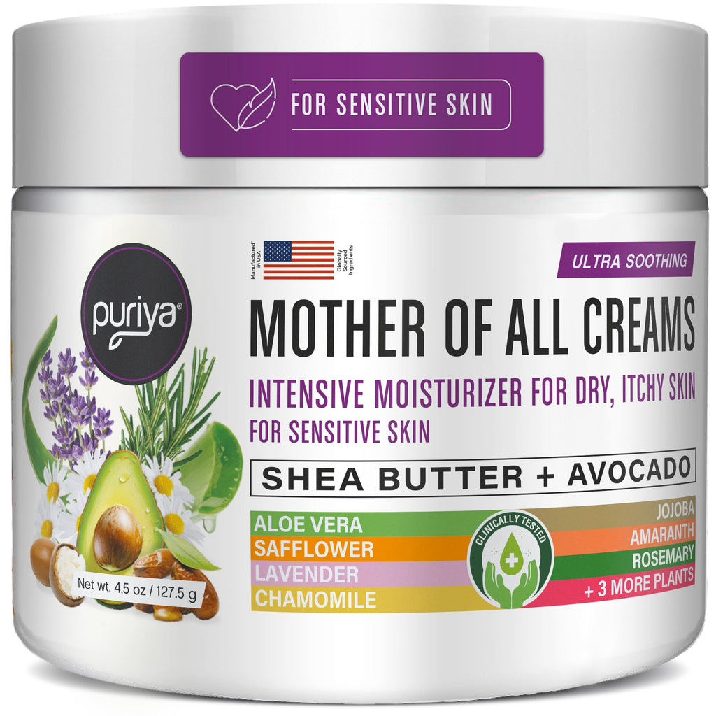 Puriya Intensive Moisturizer – Hydrating Cream for Dry, Sensitive Skin