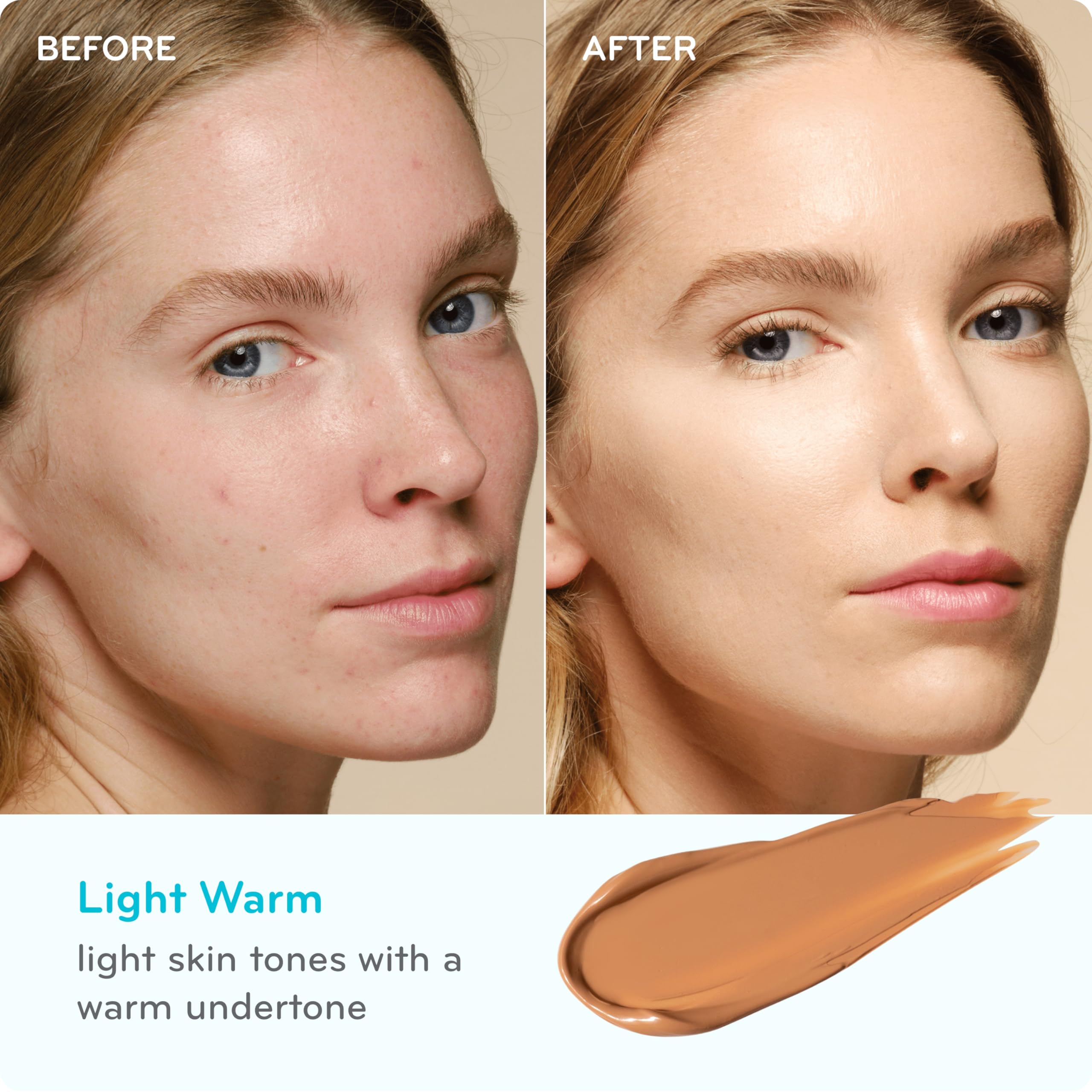 pūrlisse Perfect Glow BB Cream SPF 30 | Matte to Dewy Finish, Goji & Hawthorn Berry | Light Warm 1.4 oz