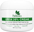 PurOrganica Urea 20% Healing Cream 4 oz – Deep Moisturizing Foot, Hand & Knee Care