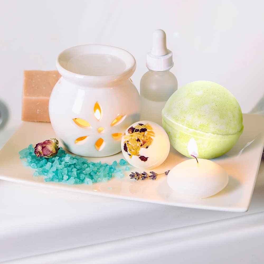 Purple Canyon Eucalyptus Bath Bombs – Energizing Mint & Eucalyptus Gift Set (6)