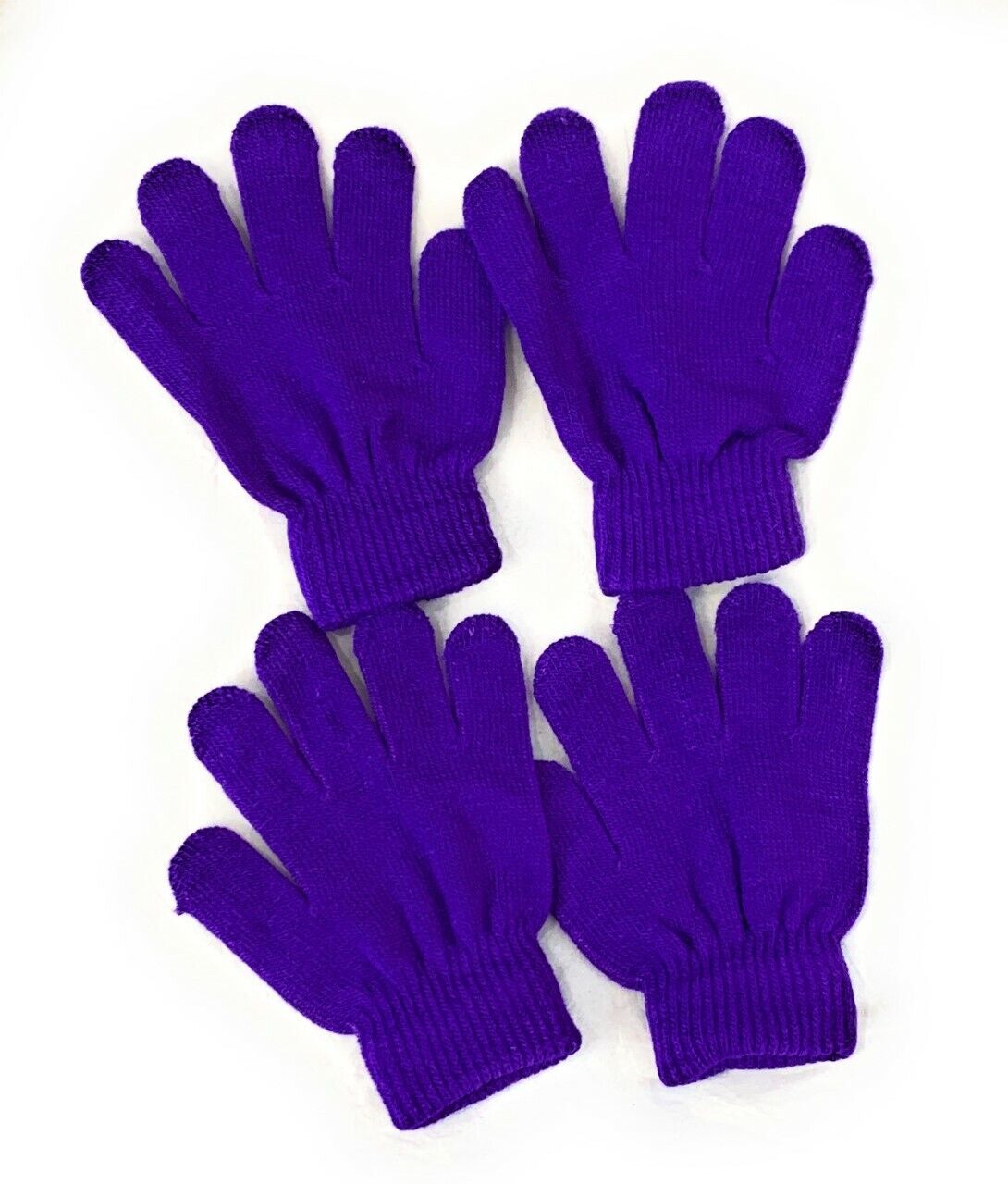 2 x Pair Set Multipack School Uniform Gloves for Kids Childrens