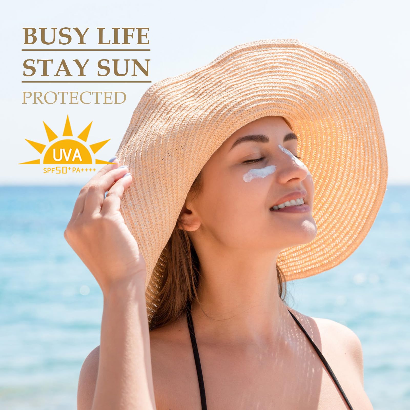 Putyhet Relief Sun Organic Sunscreen SPF50 PA++++ – 2 Pack, Rice & Probiotics, 50ml | Korean Skincare