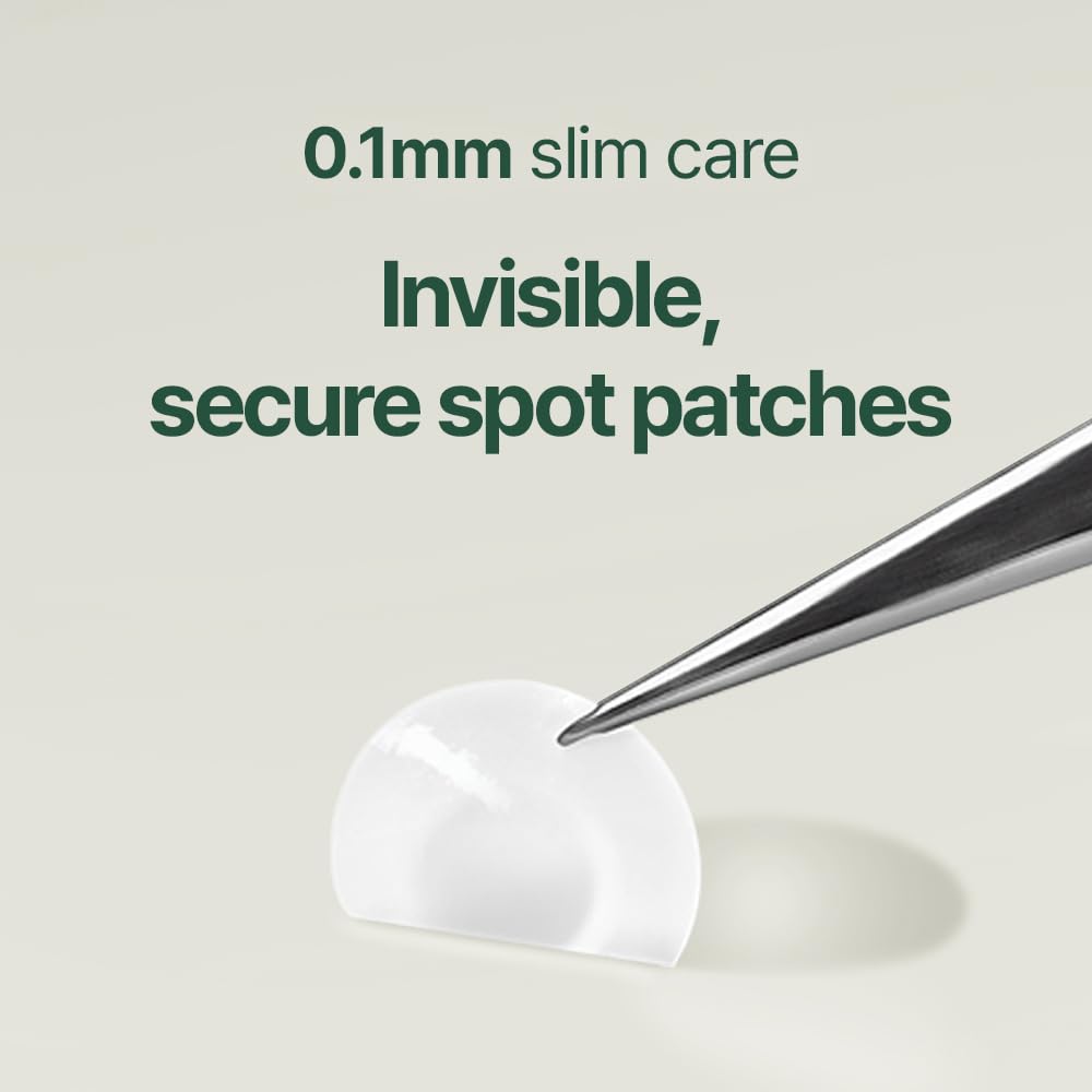 Pyunkang Yul PKY Calming Clear Spot Patch (Slim Care) – 145 Count, Invisible Oval Fit