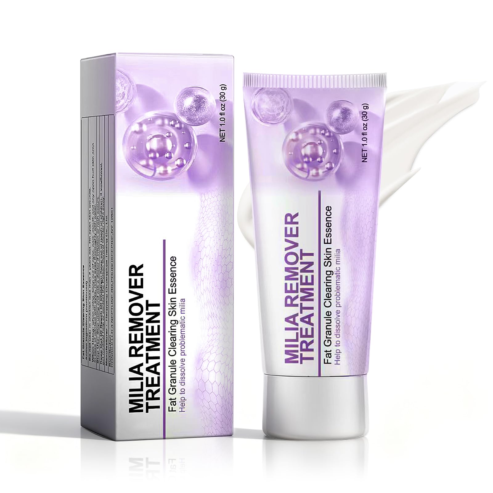 QKDBLWX Milia Remover for Eyes & Face — Salicylic Acid Milia Spot Treatment & Acne Cream