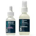 QRxLabs 70% Glycolic Acid Gel Peel & Neutralizer Set – At-Home Professional-Grade Skincare (1 oz & 2 oz)
