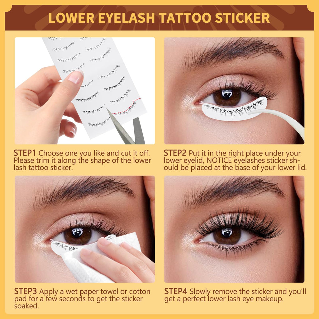 QUEWEL Reusable Magnetic Eyelashes – 2 Pair with Applicator | No Glue Needed, Natural Look