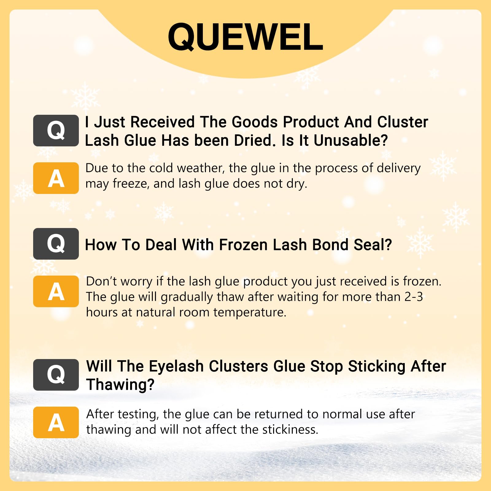 QUEWEL DIY Lash Extension Kit – 144 Lashes, Bond & Seal, Waterproof, At-Home Lash Kit