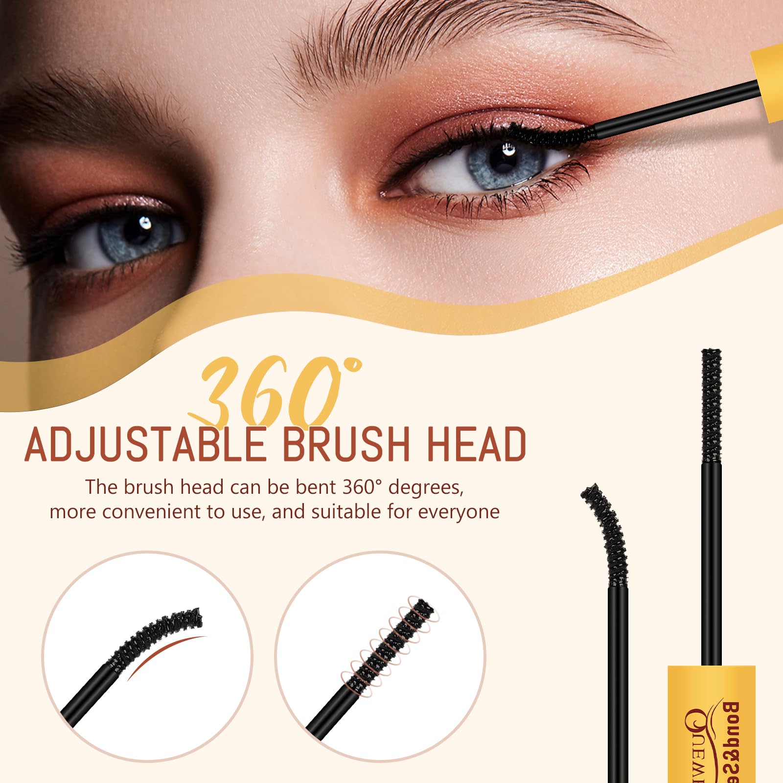 QUEWEL Lash Bond and Seal 2 in 1 Lash Cluster Glue | 10ML Waterproof Lash Bond & Seal for DIY Lash Extensions at Home