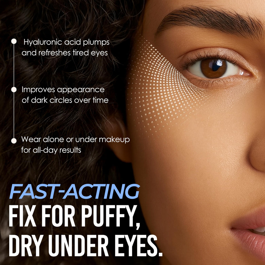Quick Fix Hyaluronic Acid Instant Eye Tightener – Hydrating & Firming Under-Eye Cream | Vegan & Clean Korean Skincare