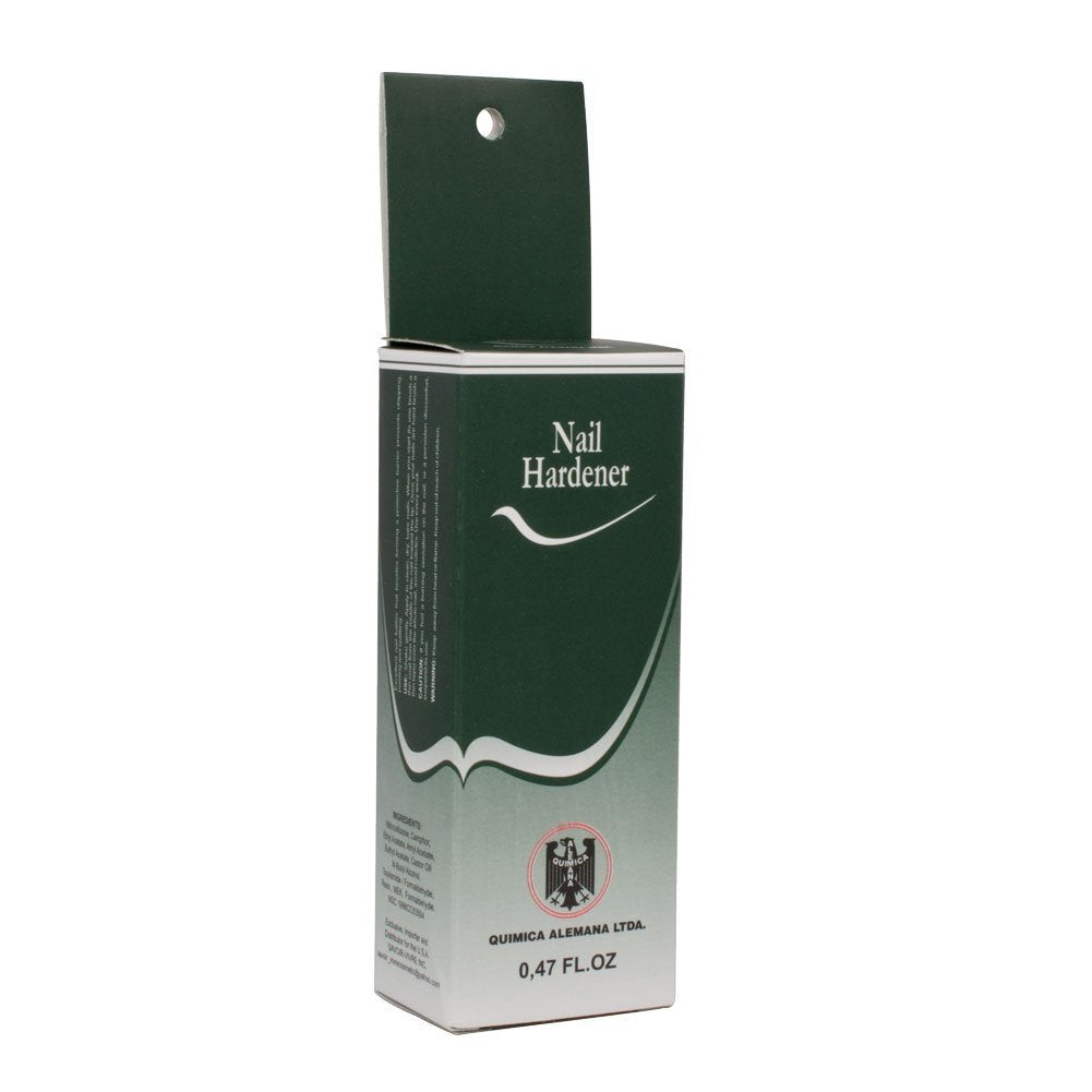 Química Alemana Nail Hardener & Strengthener Polish – 6 Bottles (0.47 oz each)