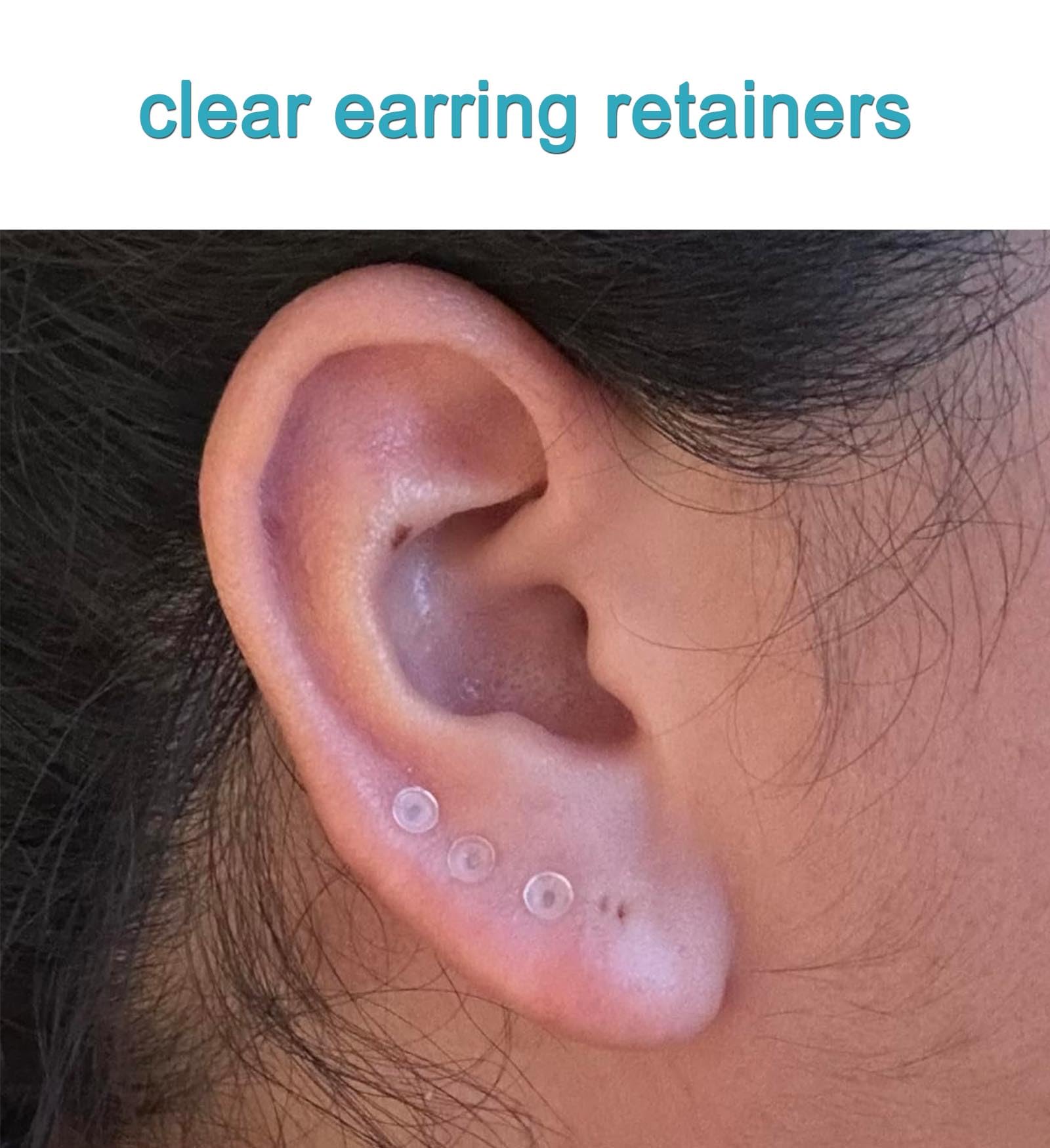 QWALIT Disposable Ear Piercing Kit – Silver Ear Piercing Gun for At-Home Self Piercing