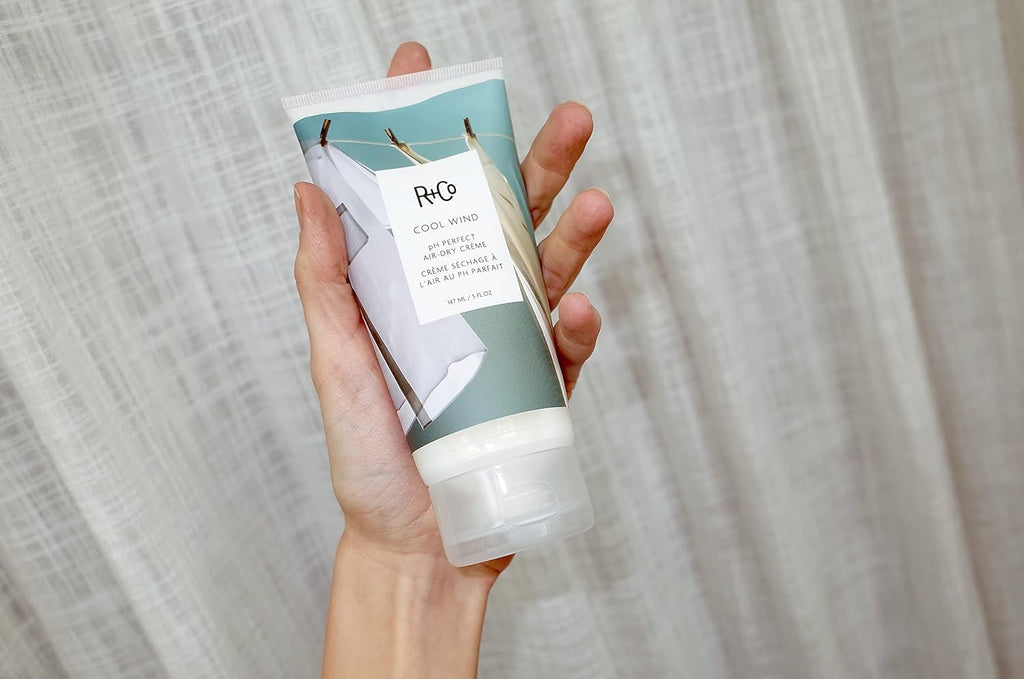 R+Co Cool Wind pH Perfect Air Dry Creme (5 oz) + Bonus Deluxe Sample (0.5 oz) | Hydrates, Tames, Softens | Vegan + Cruelty-Free