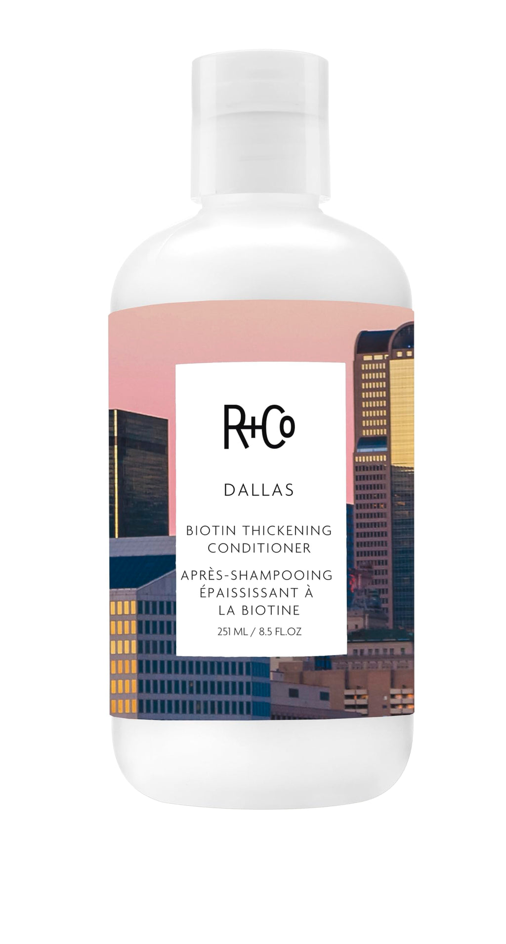 R+Co Dallas Biotin Thickening Conditioner | Weightless Hydration, Volume + Shine | Vegan + Cruelty-Free | 8.5 oz