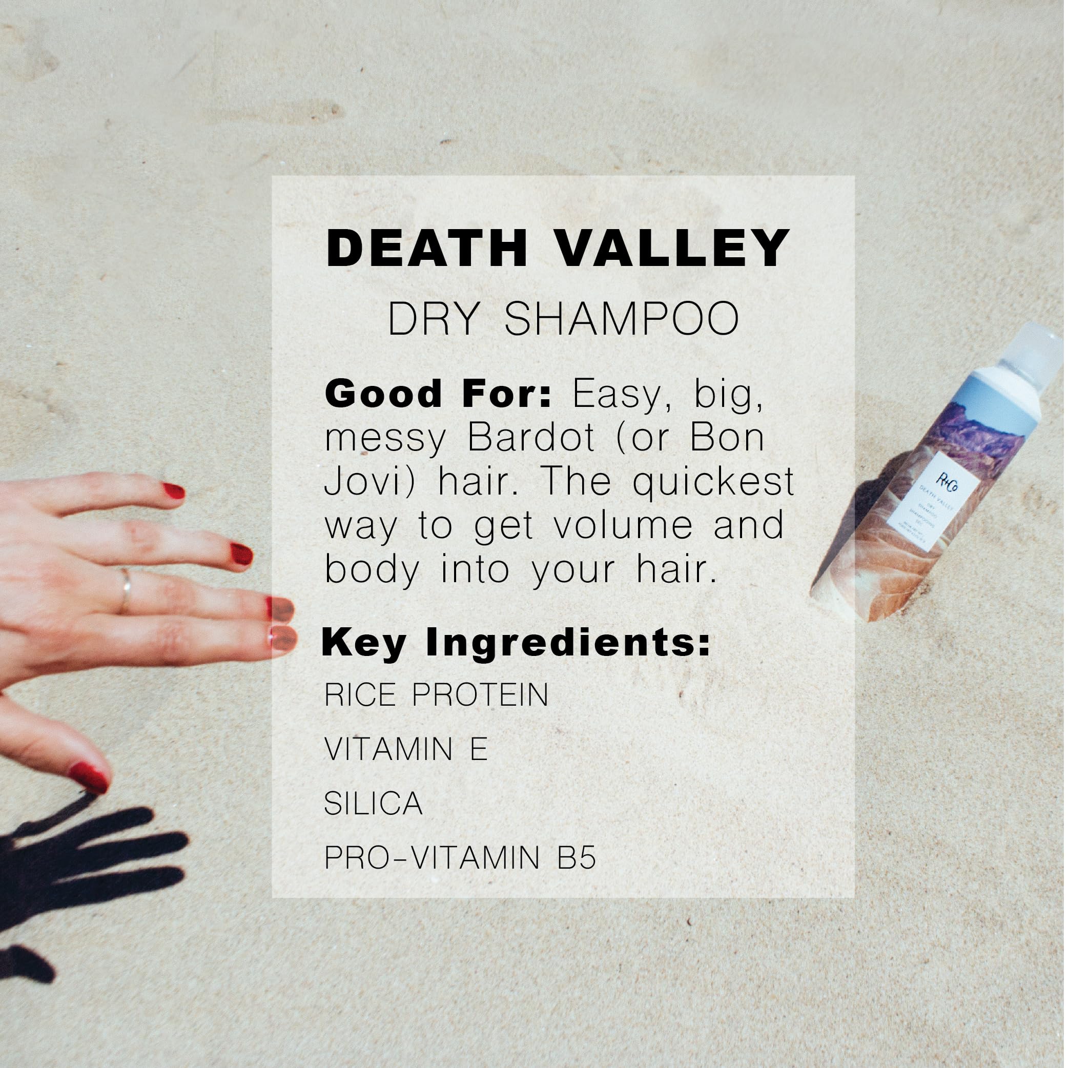 R+Co Death Valley Dry Shampoo Travel Size — TSA-Approved, Oil Control & Volume (2-Pack)
