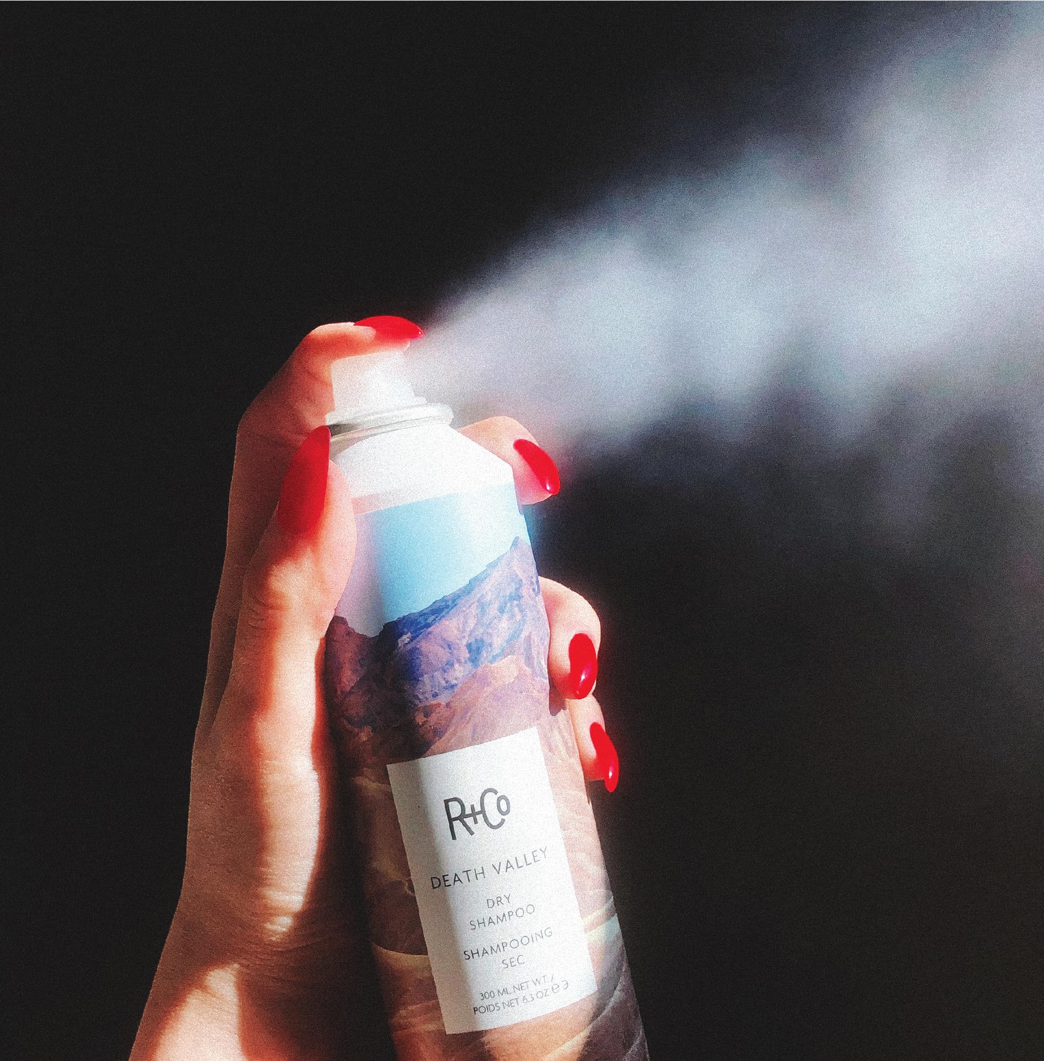 R+Co Death Valley Dry Shampoo Travel Size — TSA-Approved, Oil Control & Volume (2-Pack)