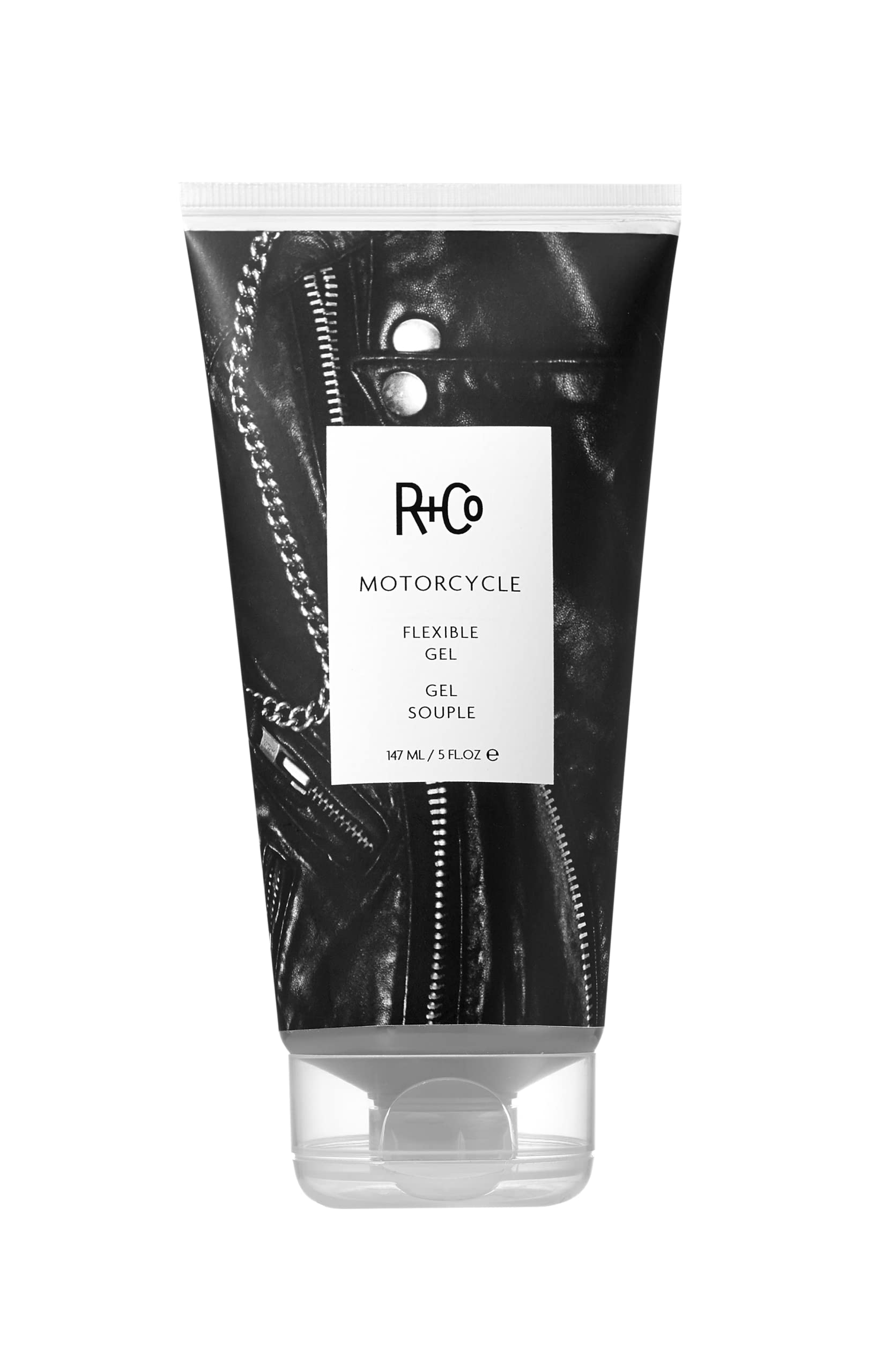 R+Co Motorcycle Flexible Gel | Flexible Hold, Shine & Style | 5.0 oz | Vegan & Cruelty-Free