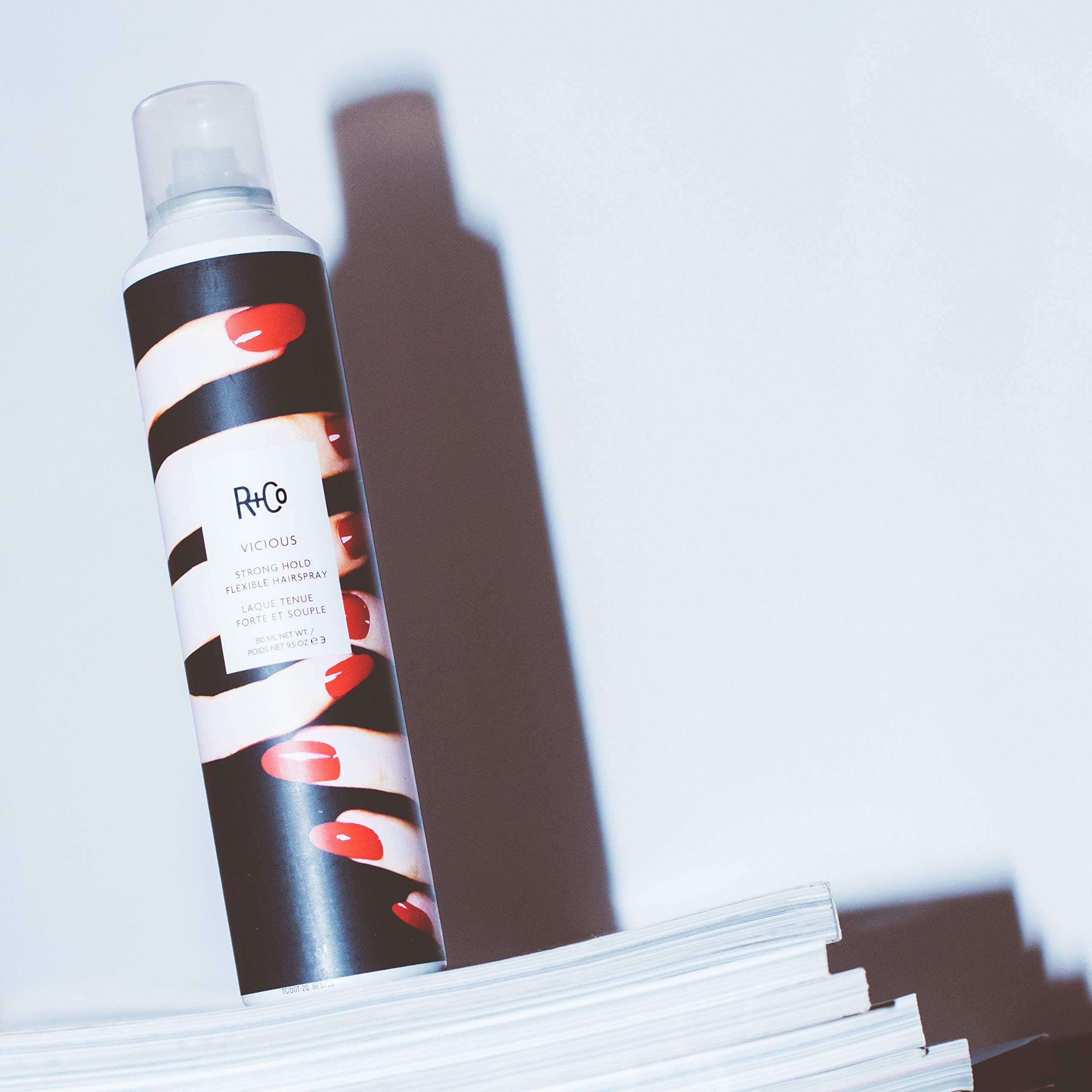 R+Co VICIOUS Strong Hold Flexible Hairspray – 280 ml / 9.5 oz