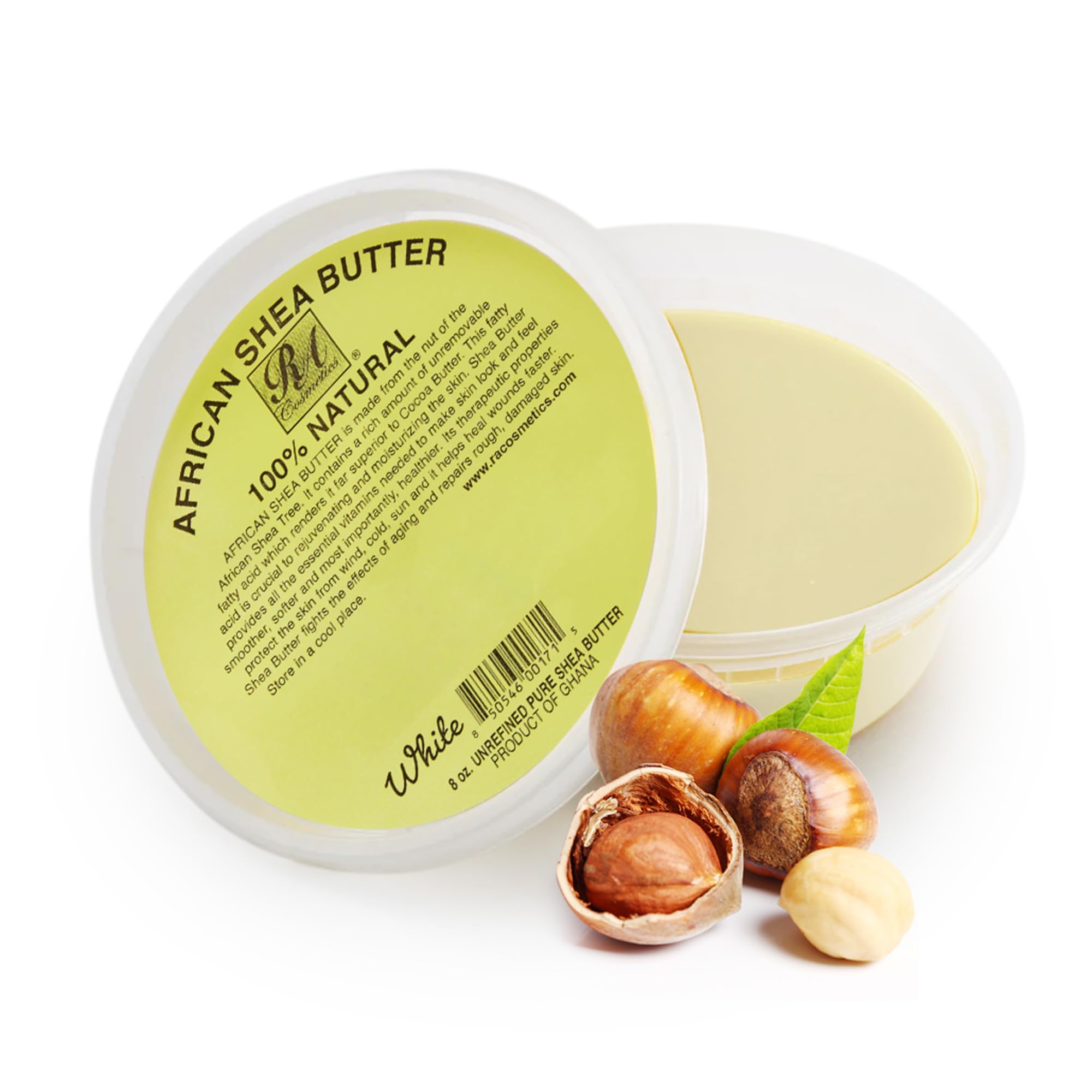 RA COSMETICS Real African Shea Butter Ivory – Pure Raw, Unrefined 8oz