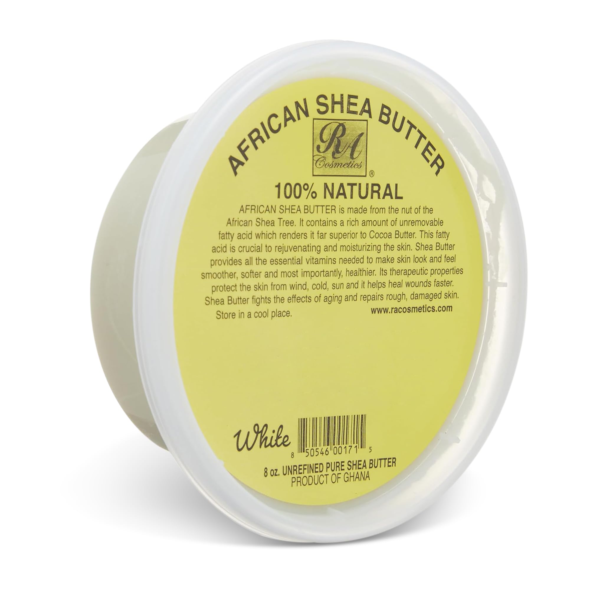 RA COSMETICS Real African Shea Butter Ivory – Pure Raw, Unrefined 8oz