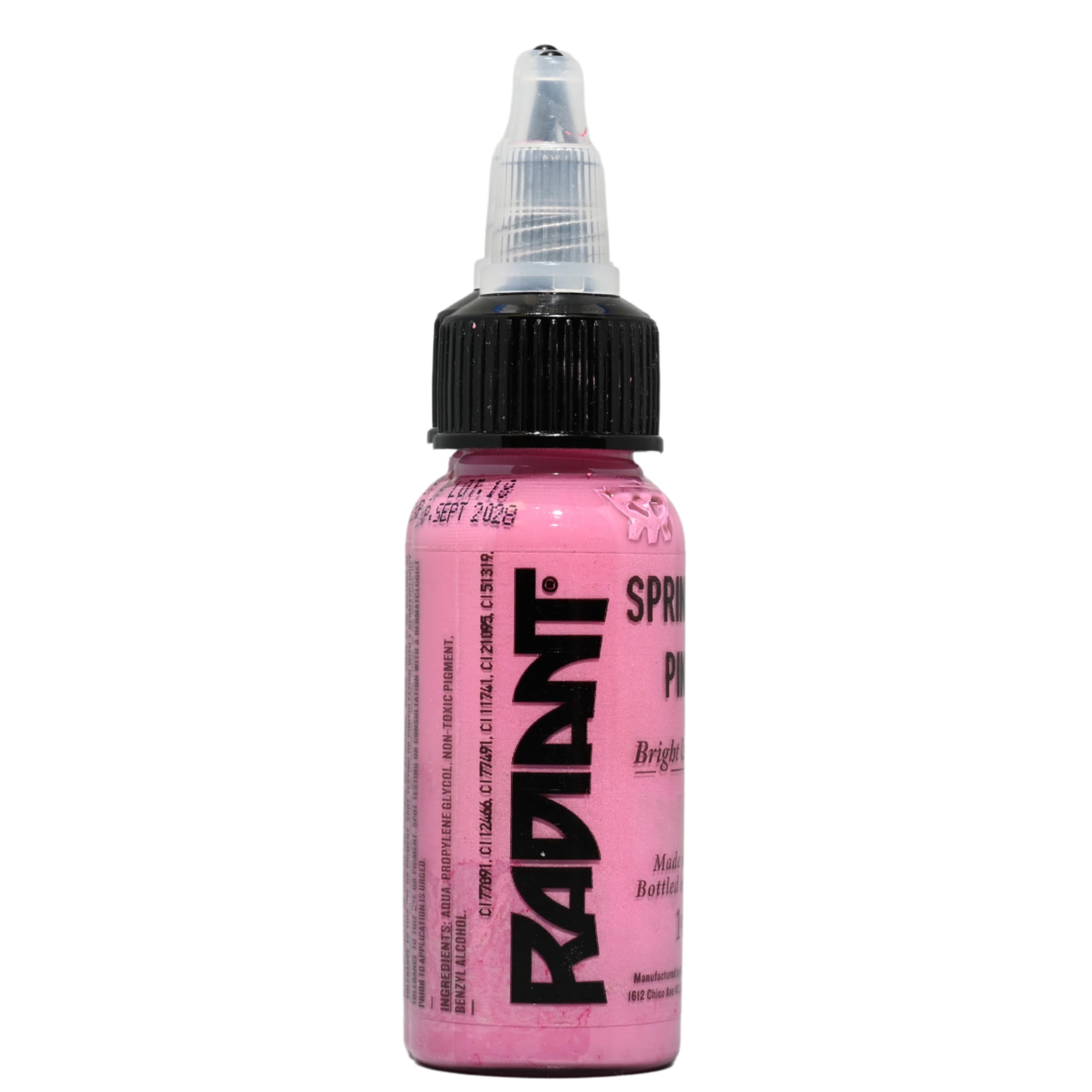Radiant Colors Sprinkle Pink Tattoo Ink 1oz – Delicate Shading & Color Blending