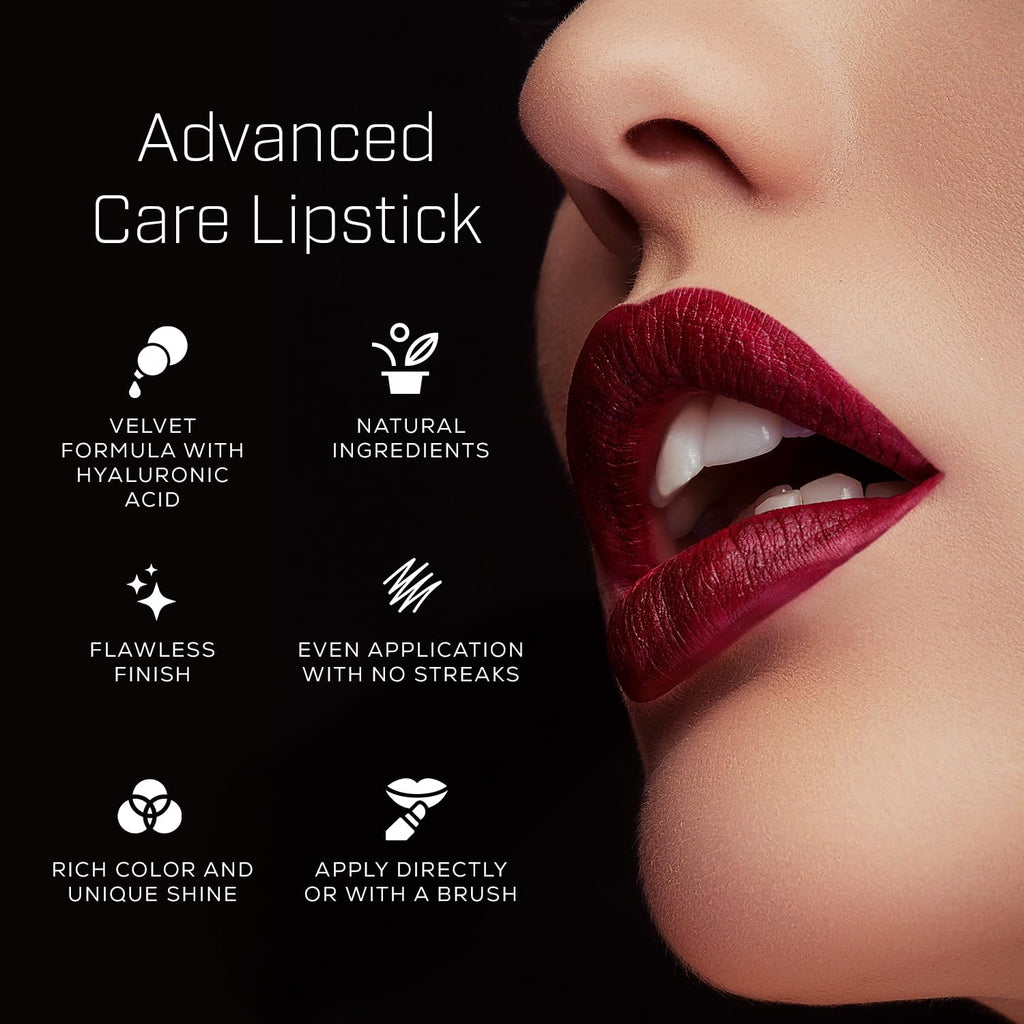 Radiant Professional Advanced Care Lipstick Velvet Nude 27 | Ultra Nourishing Matte Lipstick with Vitamin E & UVA UVB Filters