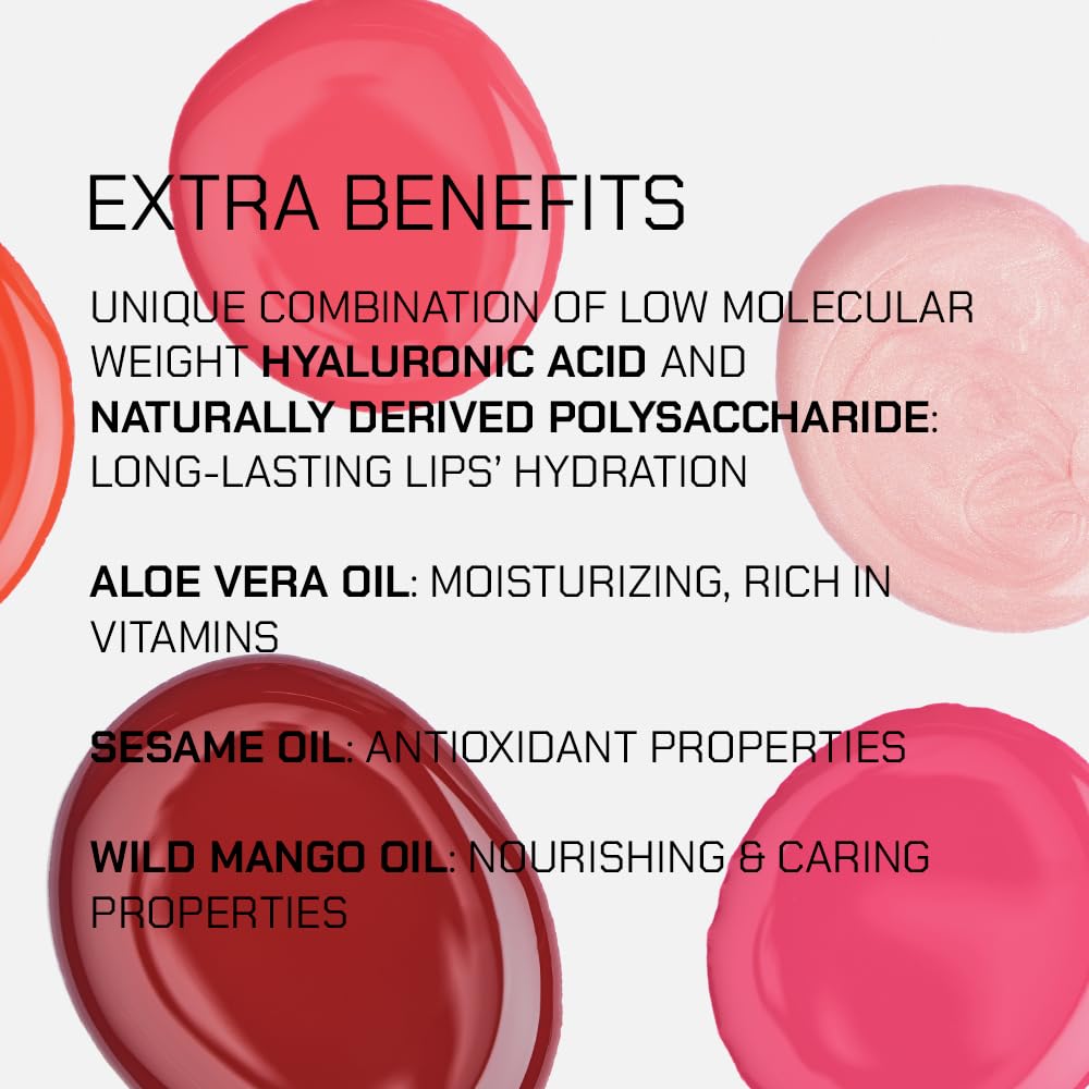 Radiant Professional Lip Glaze - 15 Shades | Ultra-Glossy, Non-Sticky Hydration (Vegan)