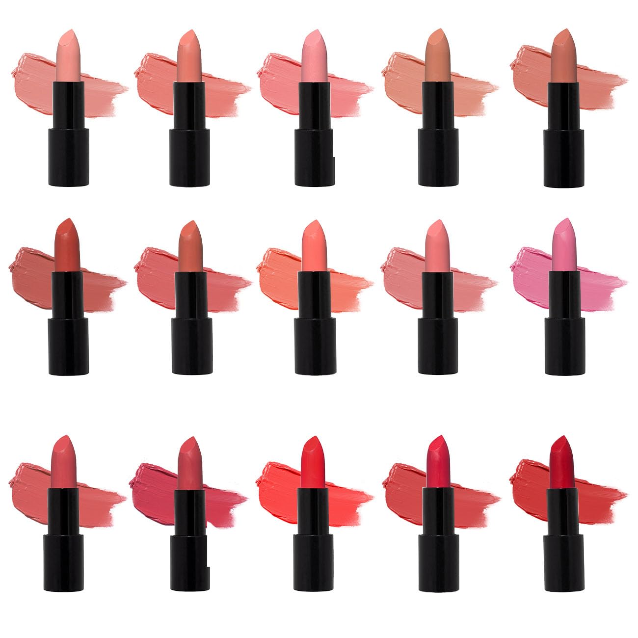 Radiant Professional Advanced Care Lipstick – Velvet Matte Finish with Vitamin E and UVA/UVB Protection – Flamingo Rosy Nude (03)
