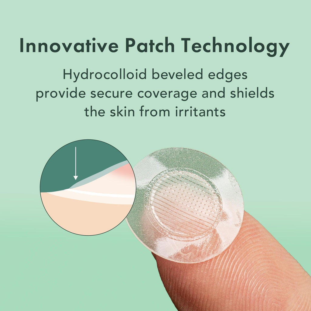 Rael Pimple Patches - Miracle Microcrystal Spot Cover with Tea Tree Oil (27 Count)