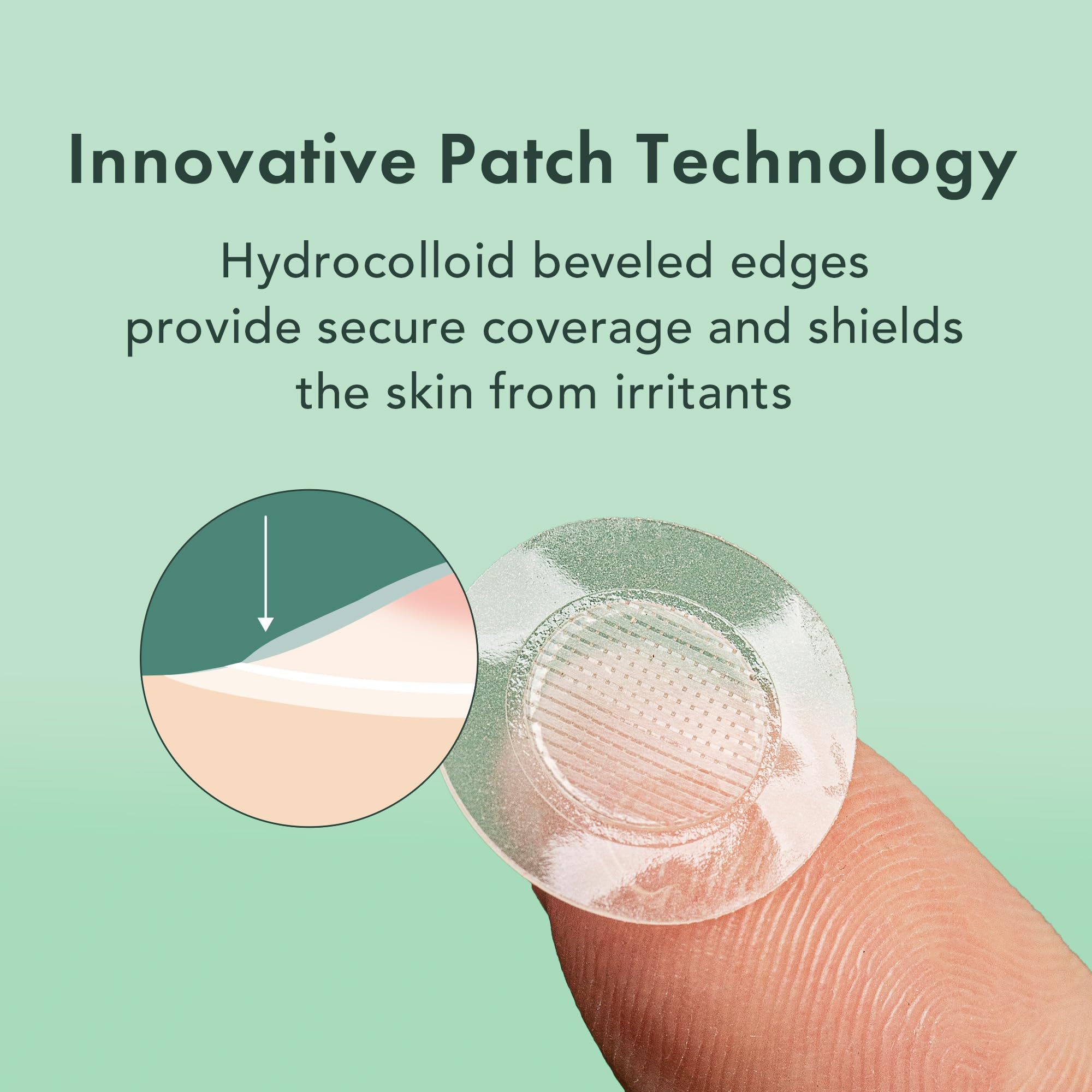 Rael Pimple Patches - Miracle Microcrystal Spot Cover with Tea Tree Oil (27 Count)