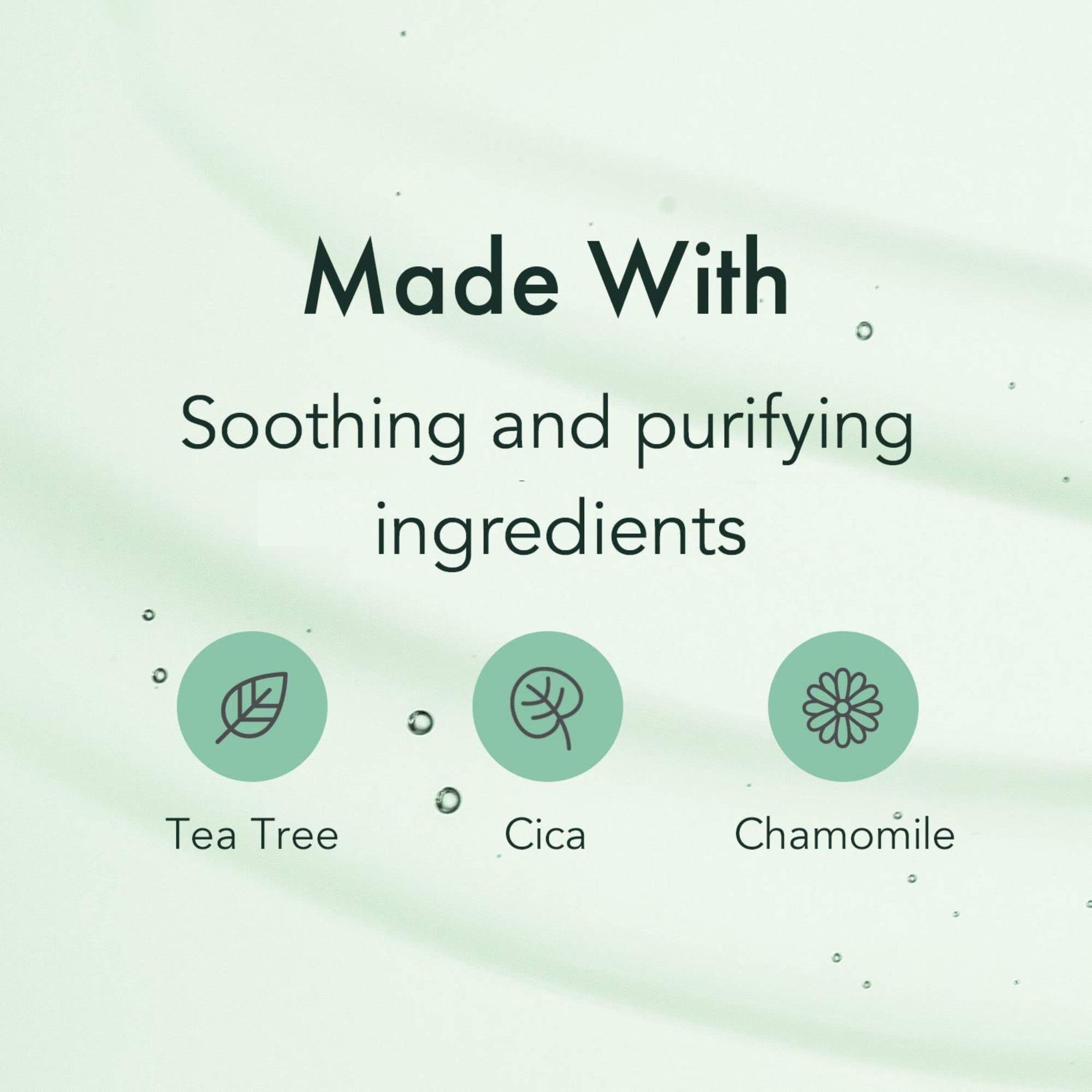 Rael Tea Tree Face Masks – Bamboo Sheet Mask for All Skin Types (5 Sheets)