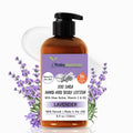 RaGaNaturals Lavender Shea Butter Lotion – 8 oz | Plant-Based, Vegan Moisturizer with Argan, Avocado Oil & Vitamin E