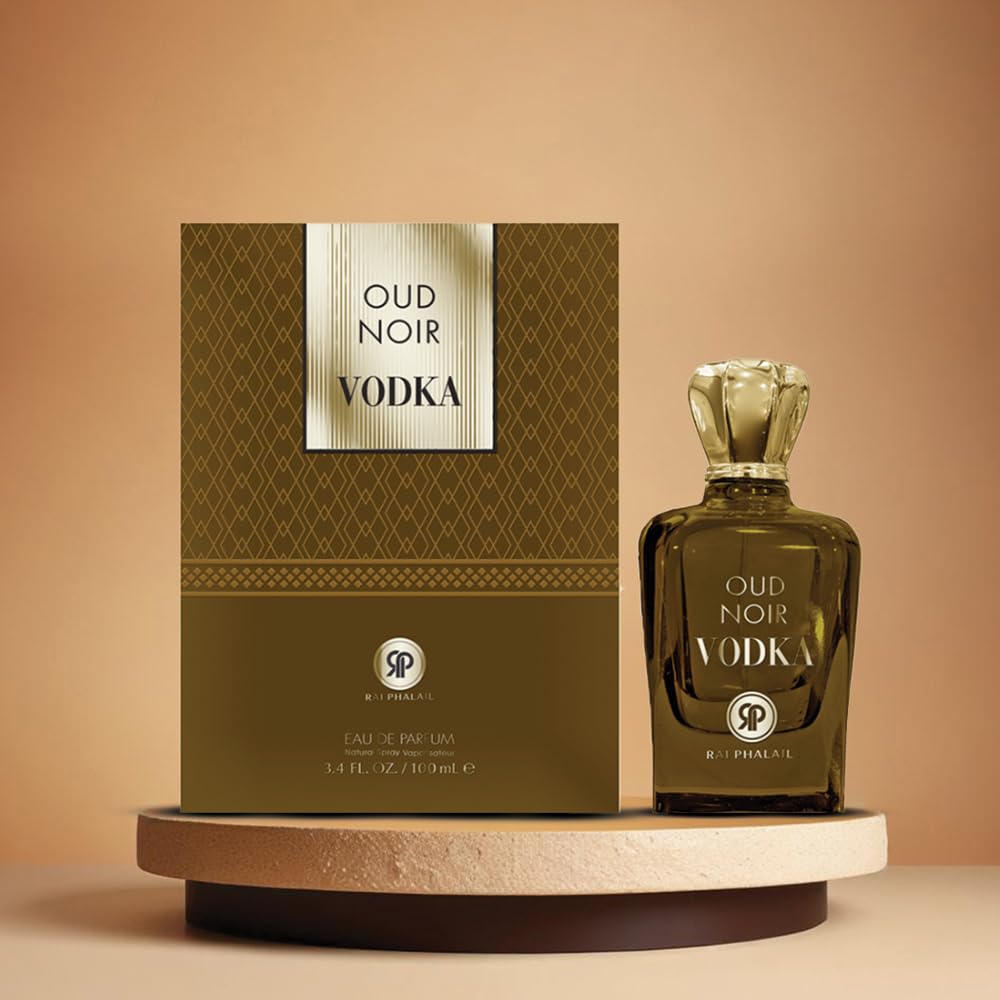RAI PHALAIL Oud Noir Vodka EDP 3.4 oz – Unisex Luxury Fragrance