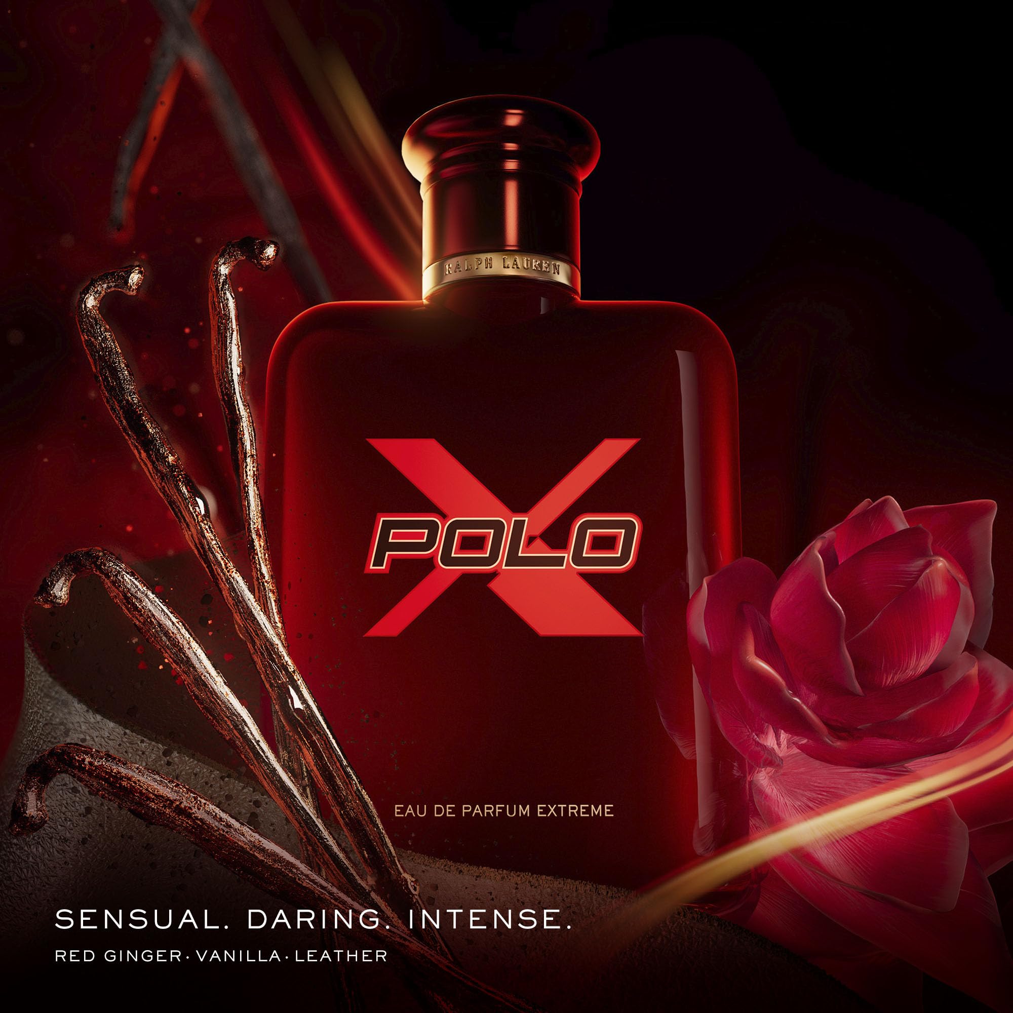 RALPH LAUREN FRAGRANCES Polo Red Extreme — Men's Cologne with Red Ginger, Vanilla & Leather (1.35 fl oz)