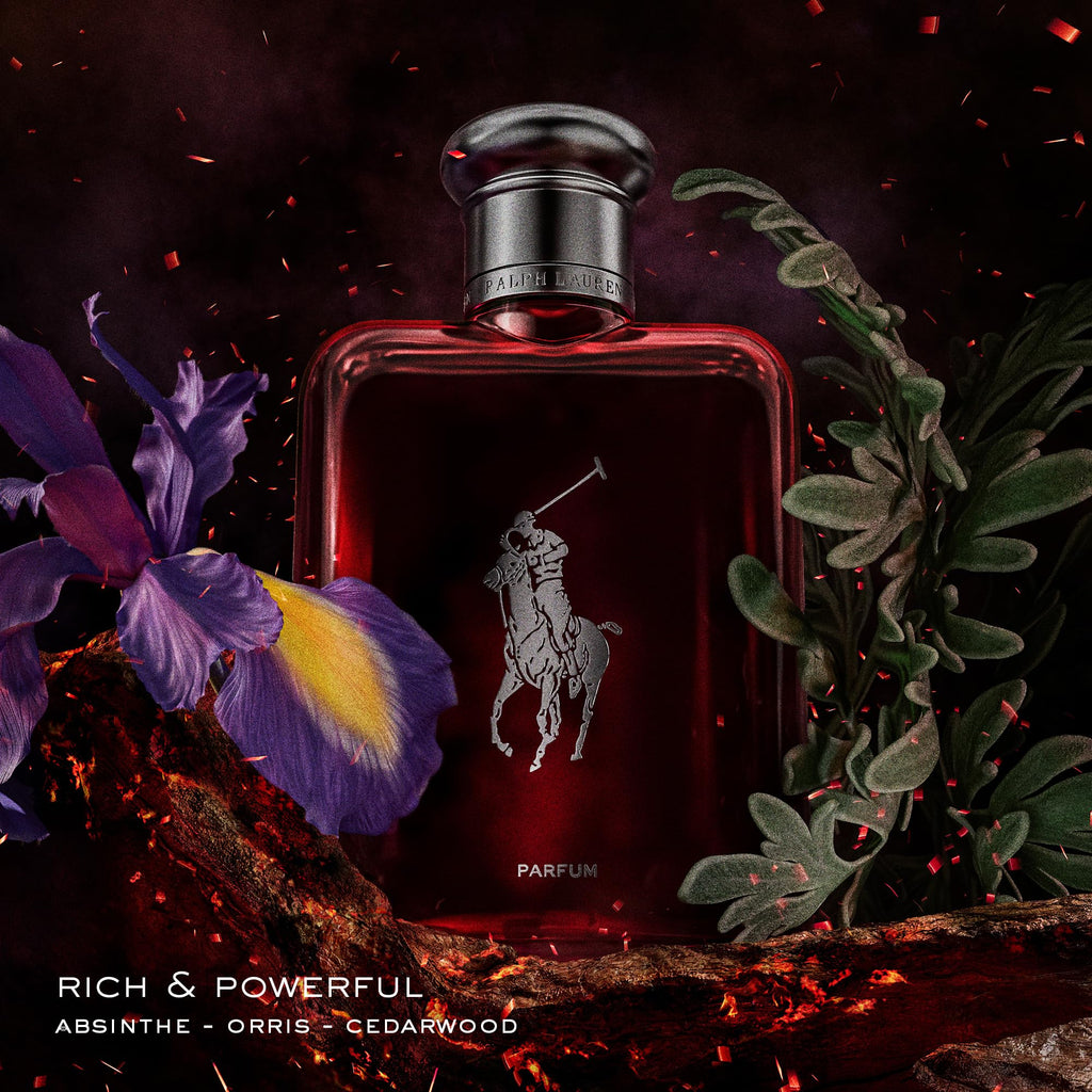 Polo Red Parfum Set for Men — Ambery & Woody, 4.2oz + 1.35oz | Ralph Lauren Fragrances